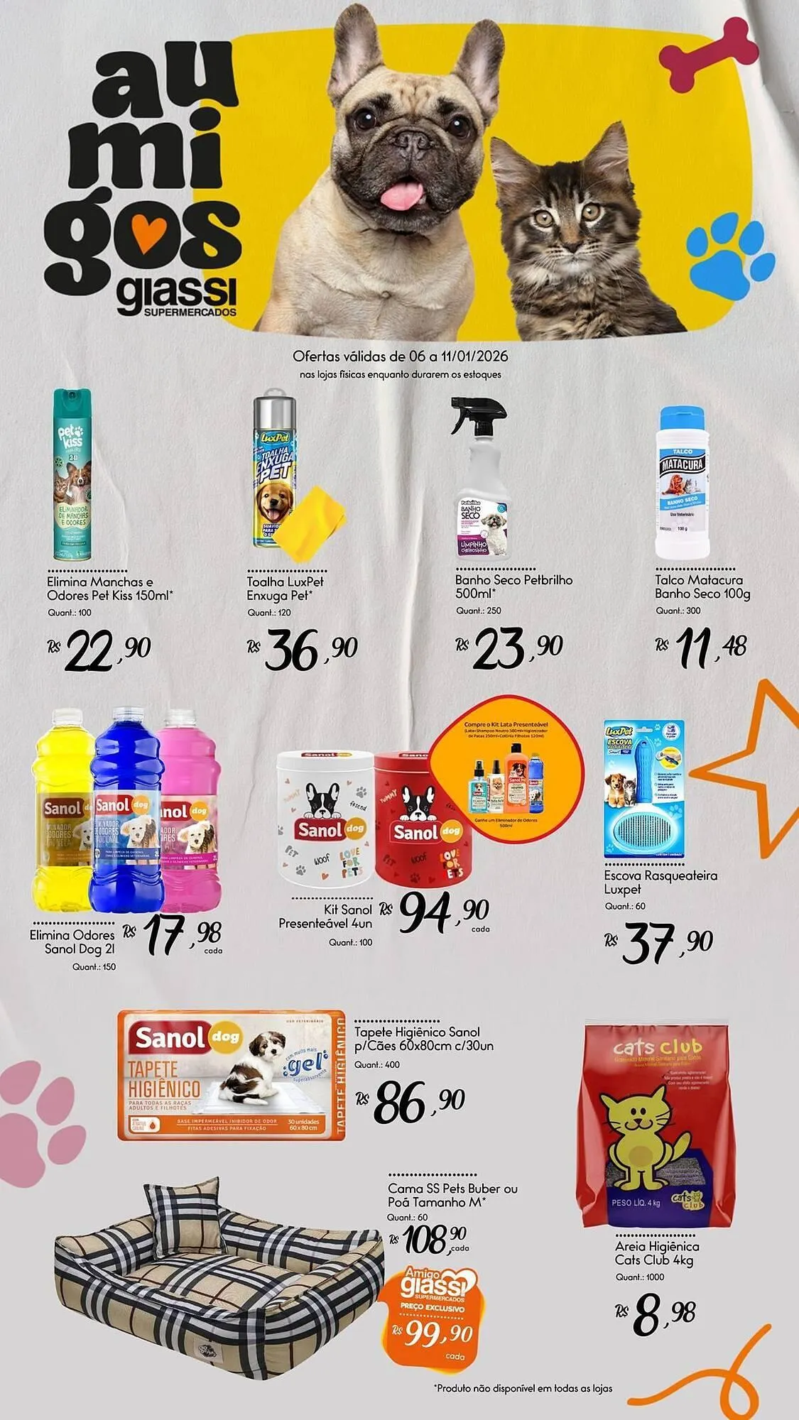 Encarte de Encarte Giassi Supermercados 6 de janeiro até 11 de janeiro 2026 - Pagina 2