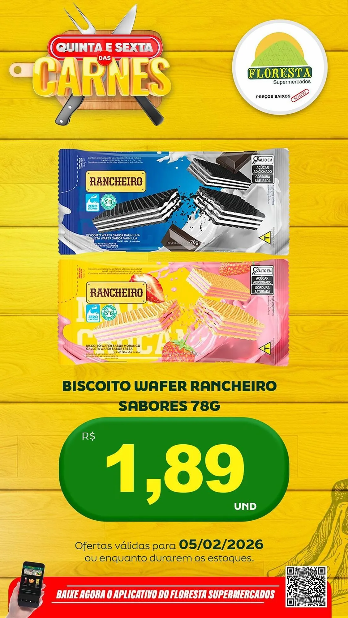 Encarte de Catálogo Floresta Supermercados 5 de fevereiro até 6 de fevereiro 2026 - Pagina 19