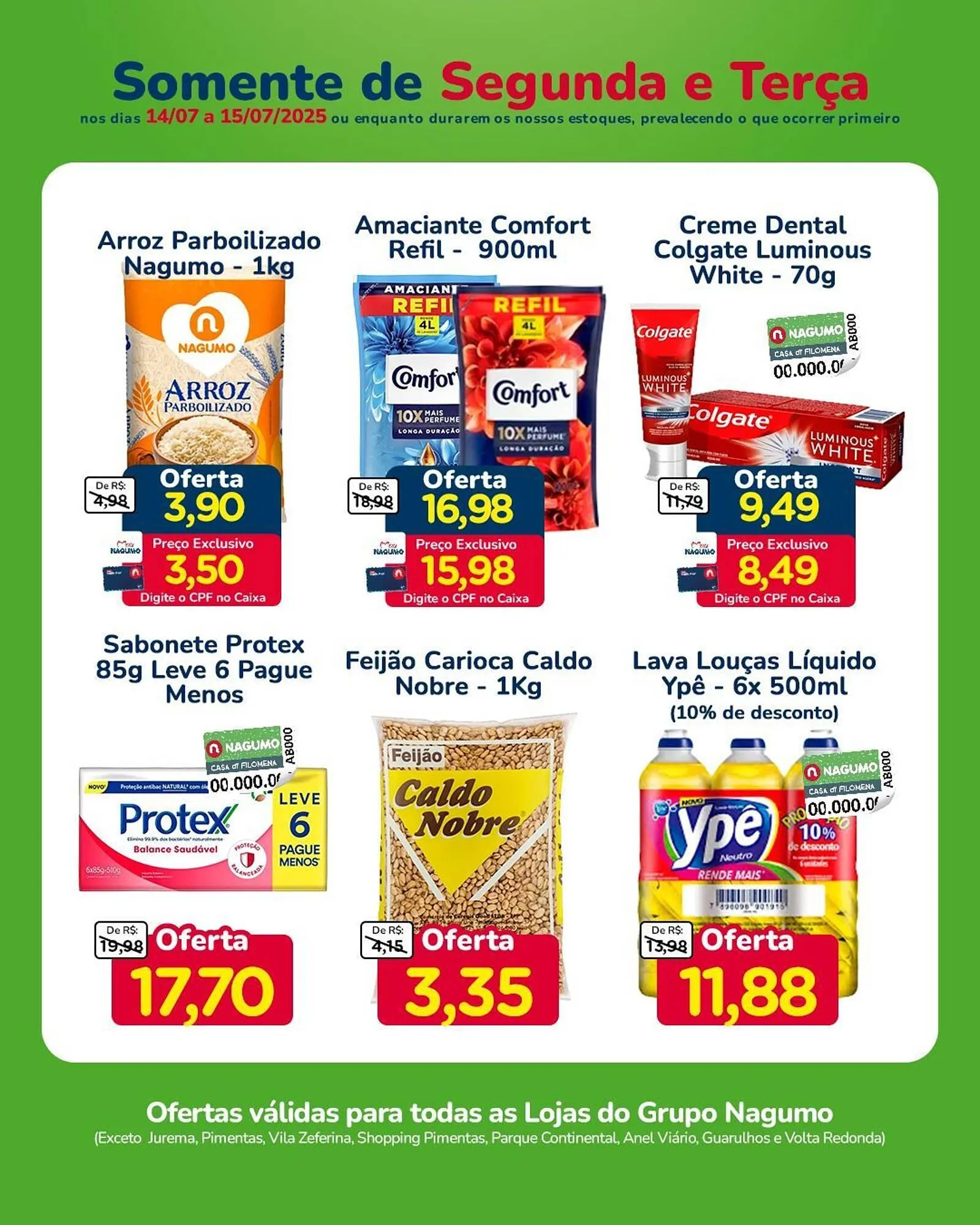 Encarte de Catálogo Nagumo 14 de julho até 15 de julho 2025 - Pagina 2