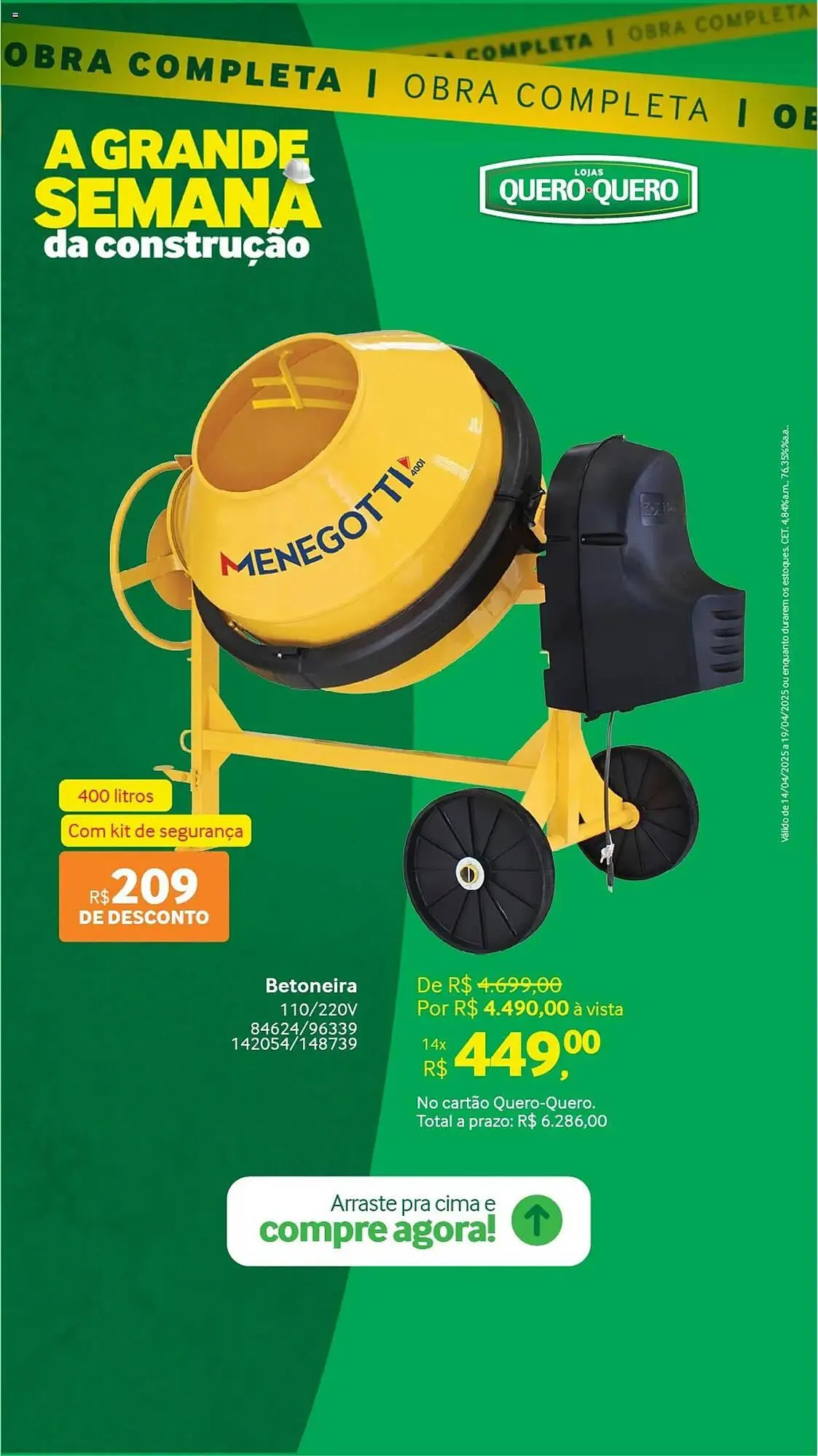 Encarte de Catálogo Quero Quero 14 de abril até 19 de abril 2025 - Pagina 4