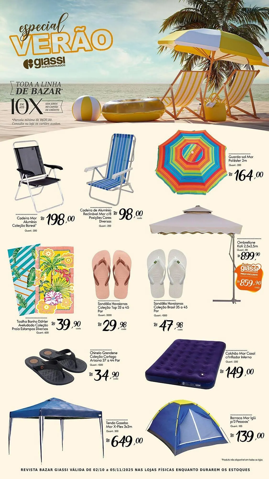 Encarte de Encarte Giassi Supermercados 2 de outubro até 5 de novembro 2025 - Pagina 2