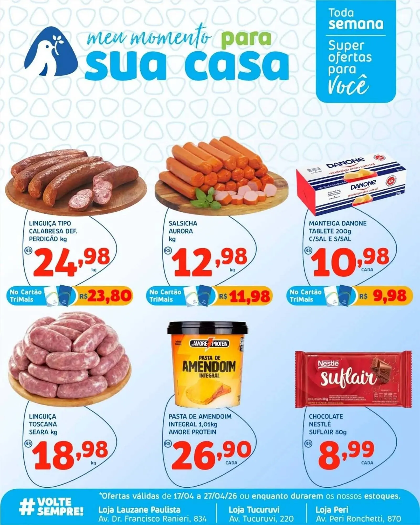 Encarte de Catálogo Trimais Supermercado 21 de abril até 27 de abril 2026 - Pagina 1