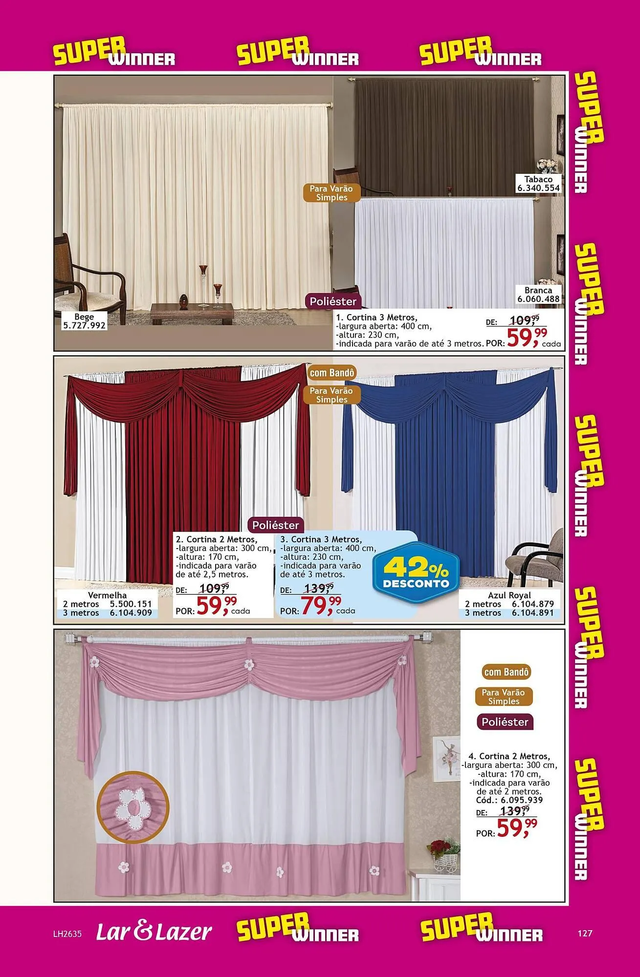 Encarte de Catálogo Quatro Estações 15 de novembro até 3 de março 2025 - Pagina 129