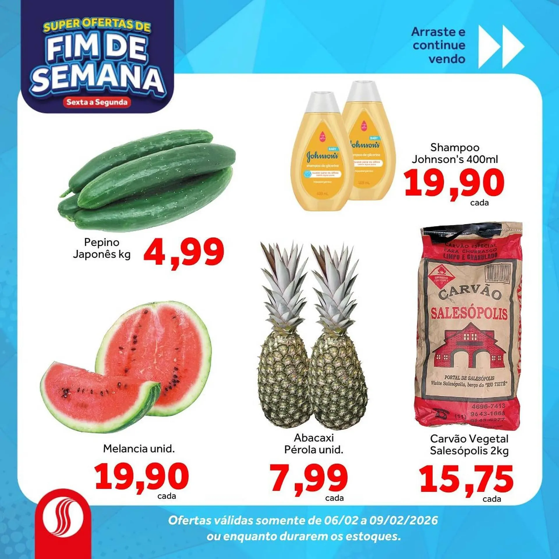 Encarte de Folheto Shibata Supermercados 6 de fevereiro até 9 de fevereiro 2026 - Pagina 5