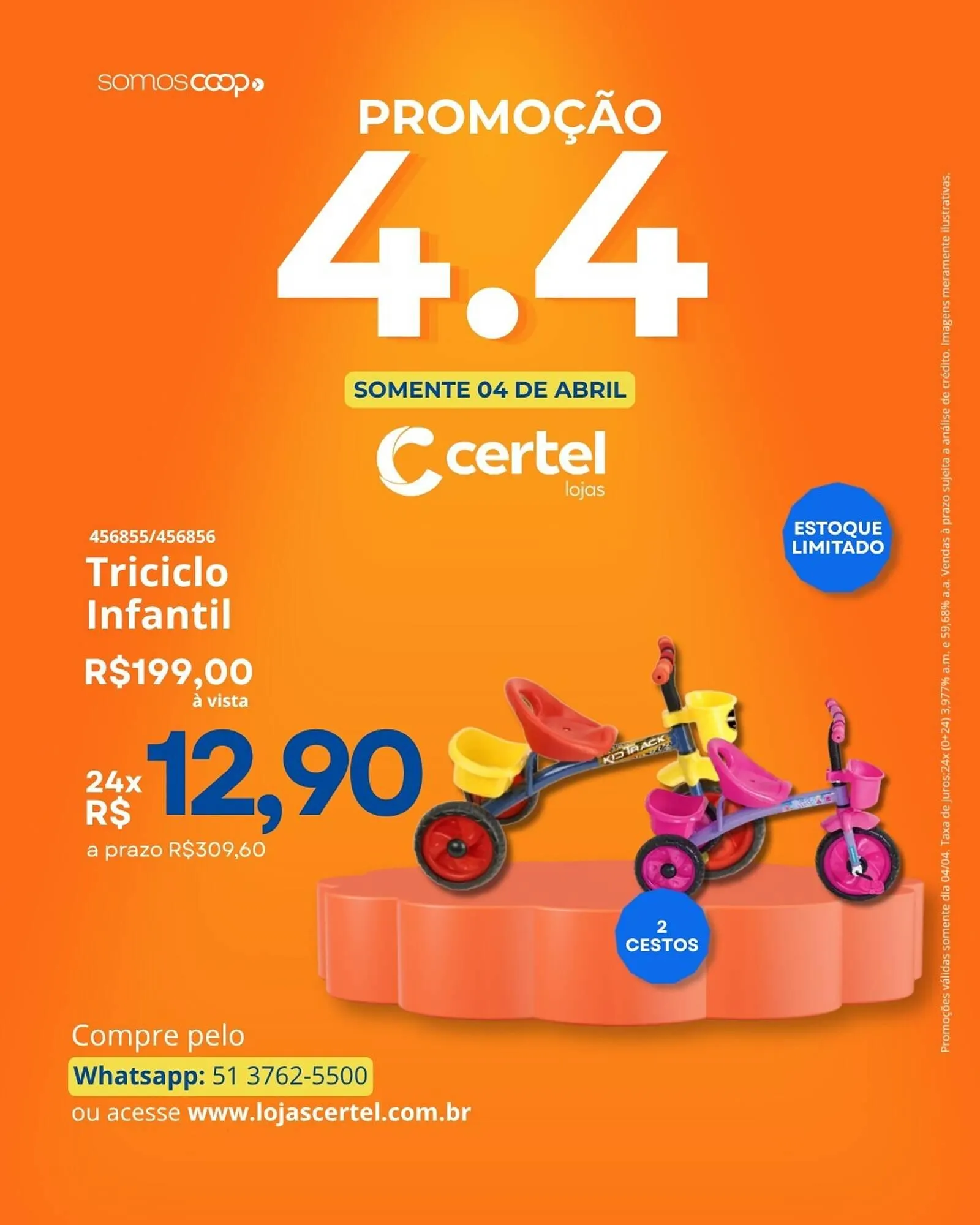 Encarte de Folheto Lojas Certel 5 de abril até 11 de abril 2026 - Pagina 2