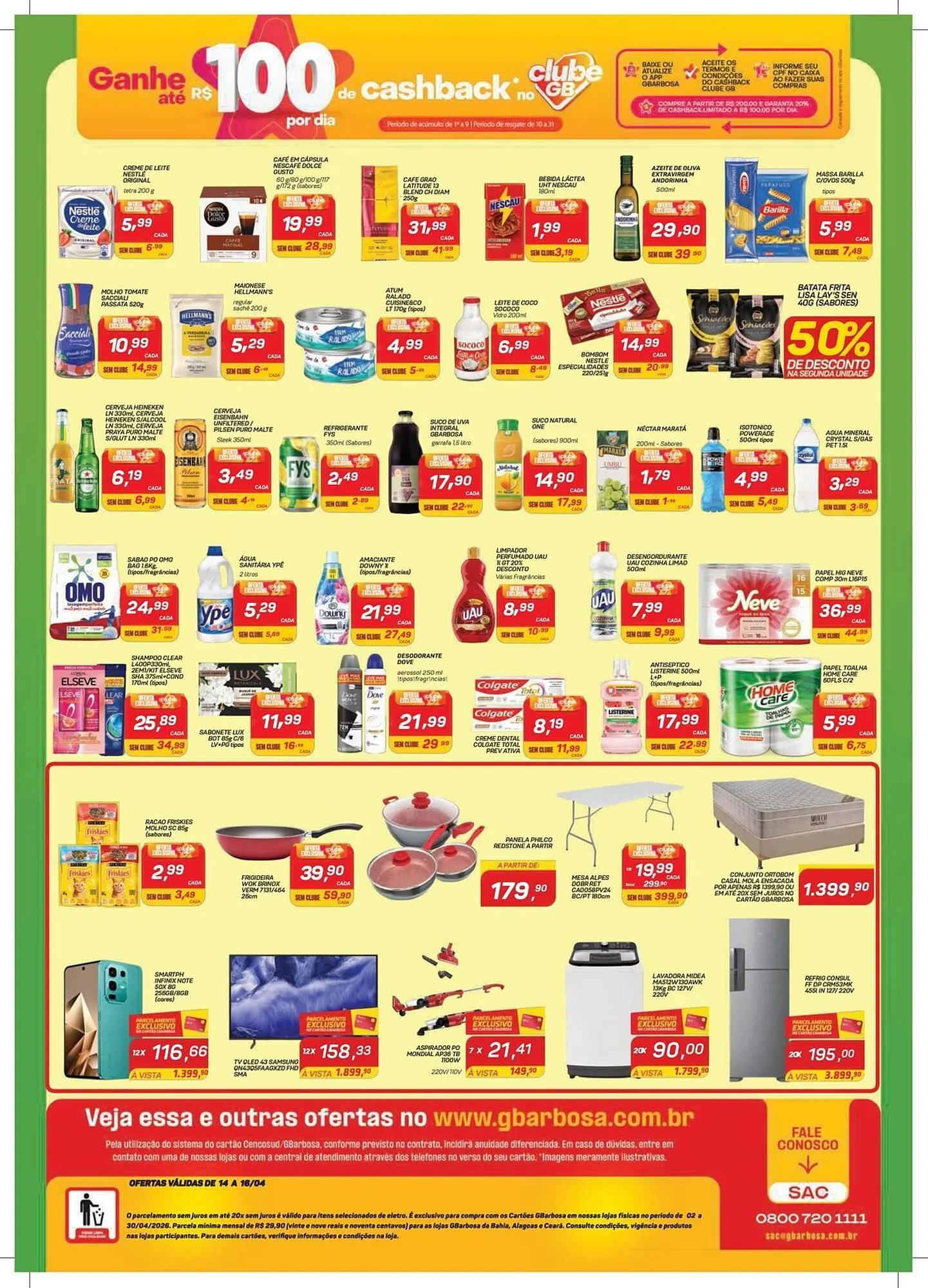 Encarte de Encarte GBarbosa 14 de abril até 16 de abril 2026 - Pagina 2