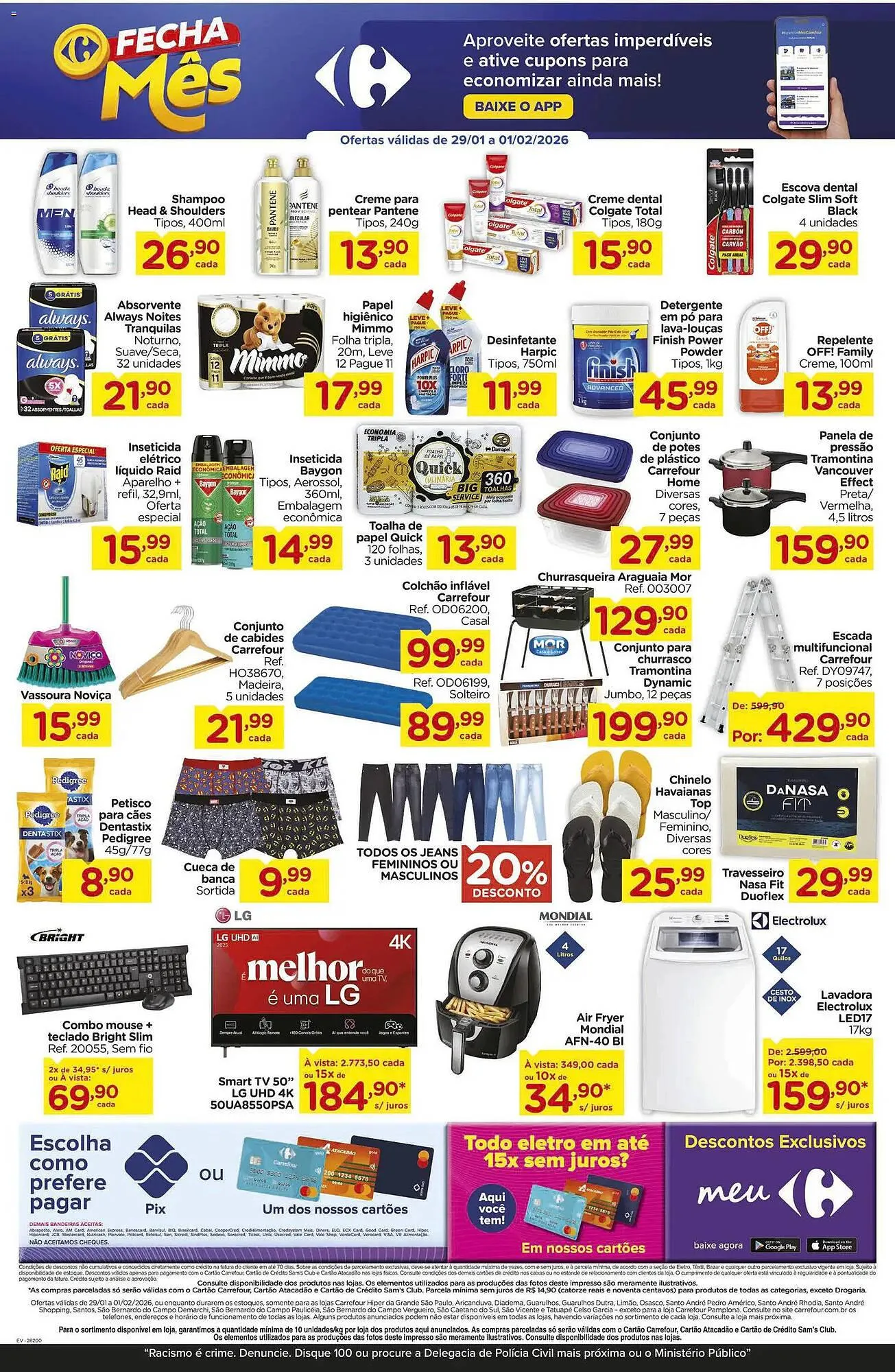 Encarte de Folheto Carrefour 29 de janeiro até 1 de fevereiro 2026 - Pagina 3