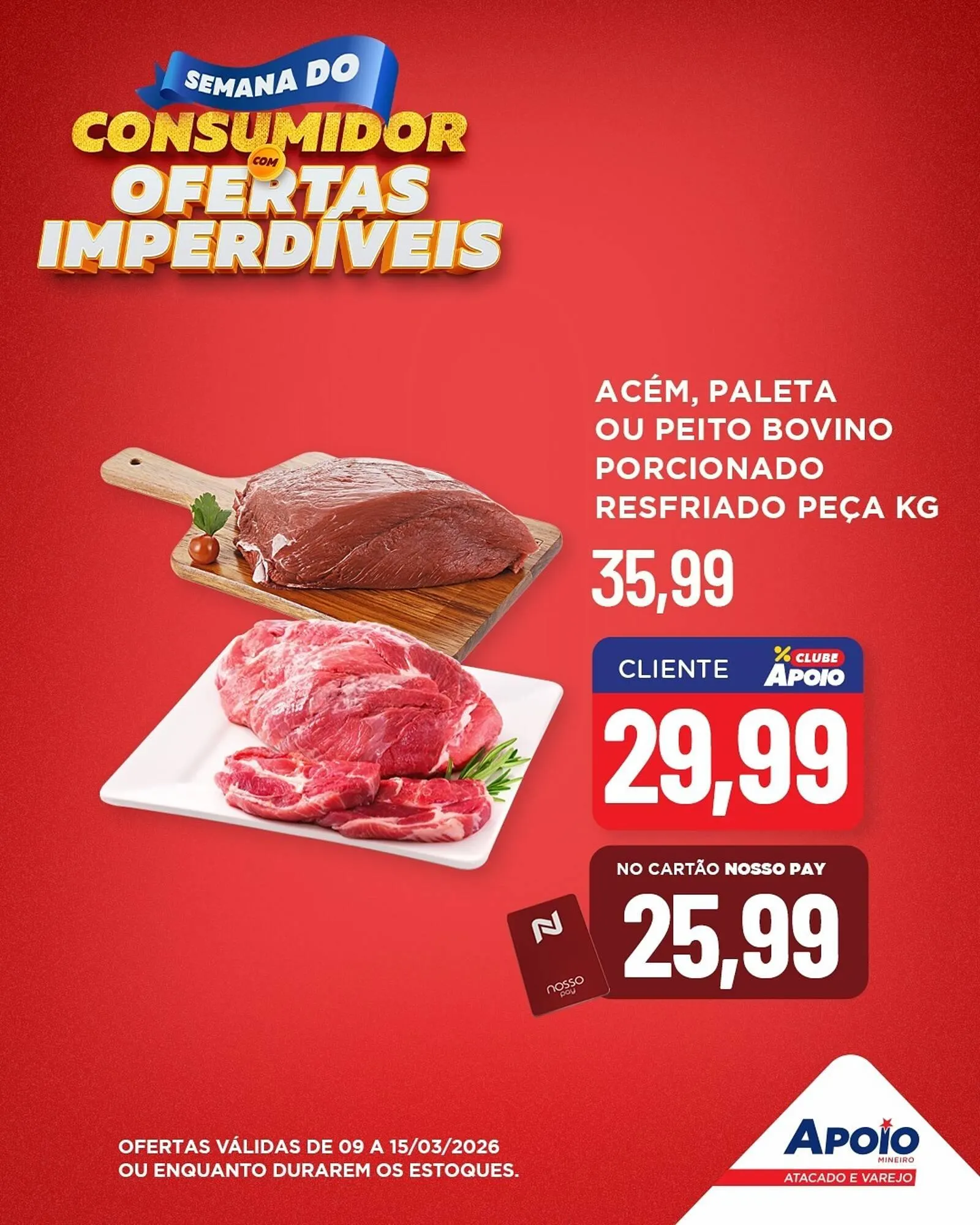 Encarte de Folheto Apoio Mineiro 9 de março até 15 de março 2026 - Pagina 1