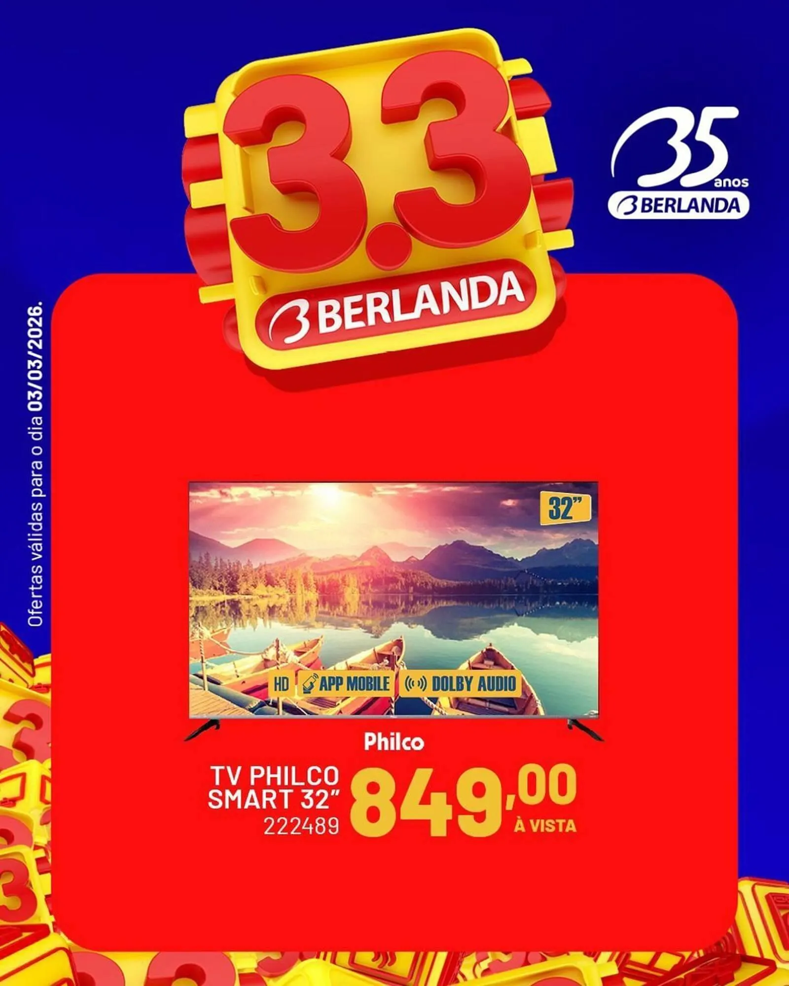 Encarte de Catálogo Berlanda 2 de março até 3 de março 2026 - Pagina 8