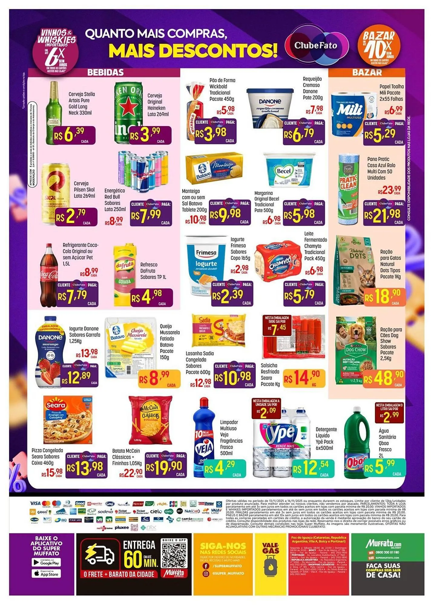 Encarte de Encarte Muffato 13 de novembro até 16 de novembro 2025 - Pagina 2