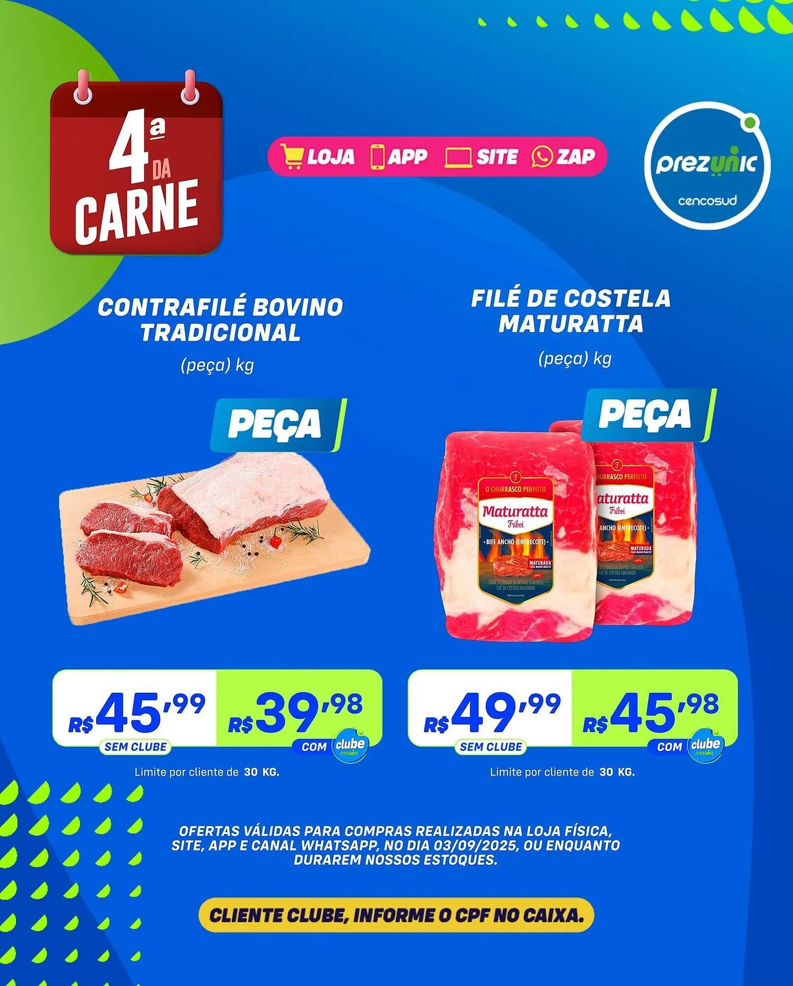 Encarte de Encarte Prezunic 3 de setembro até 3 de setembro 2025 - Pagina 2