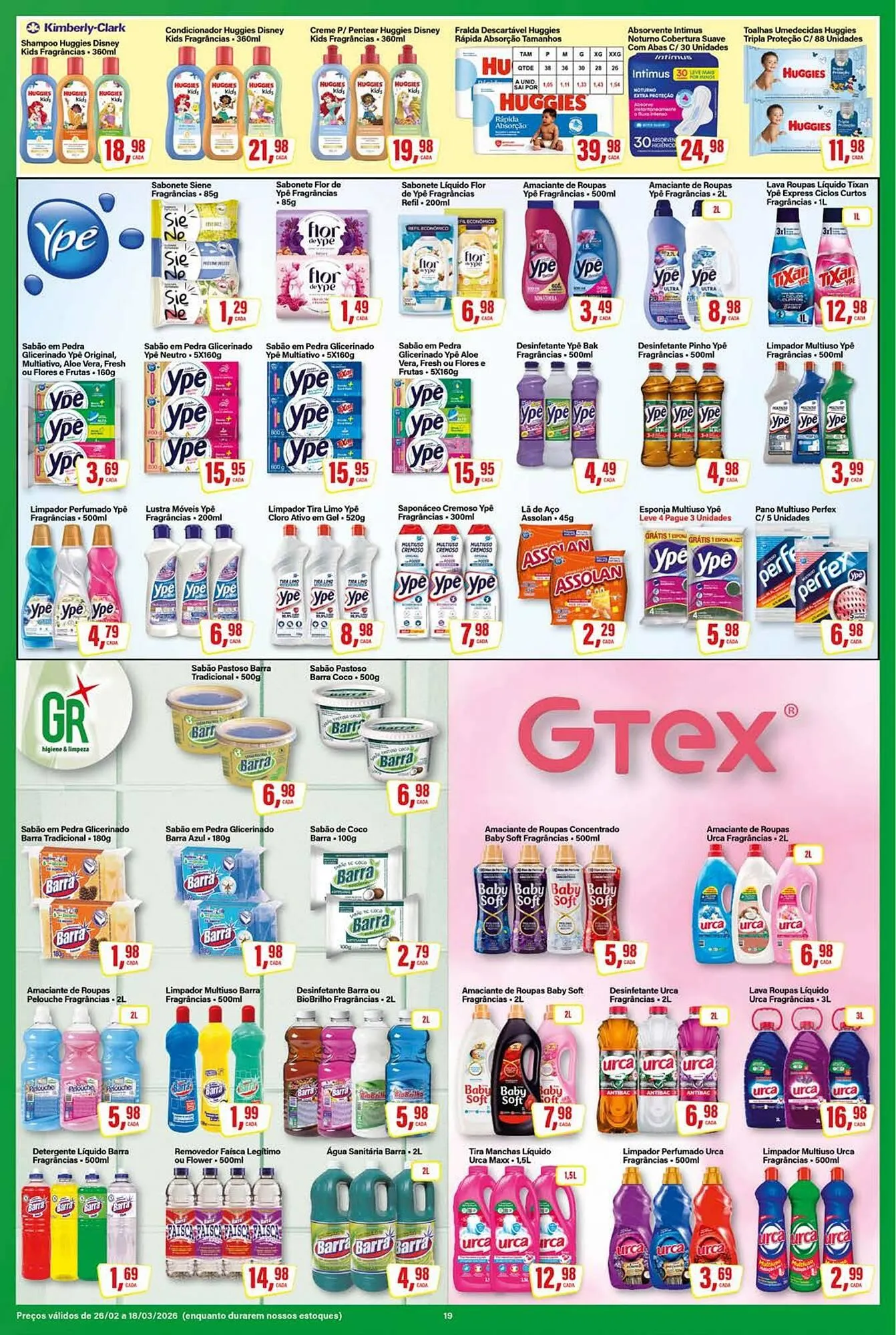 Encarte de Encarte Rede Supermarket 26 de fevereiro até 18 de março 2026 - Pagina 19