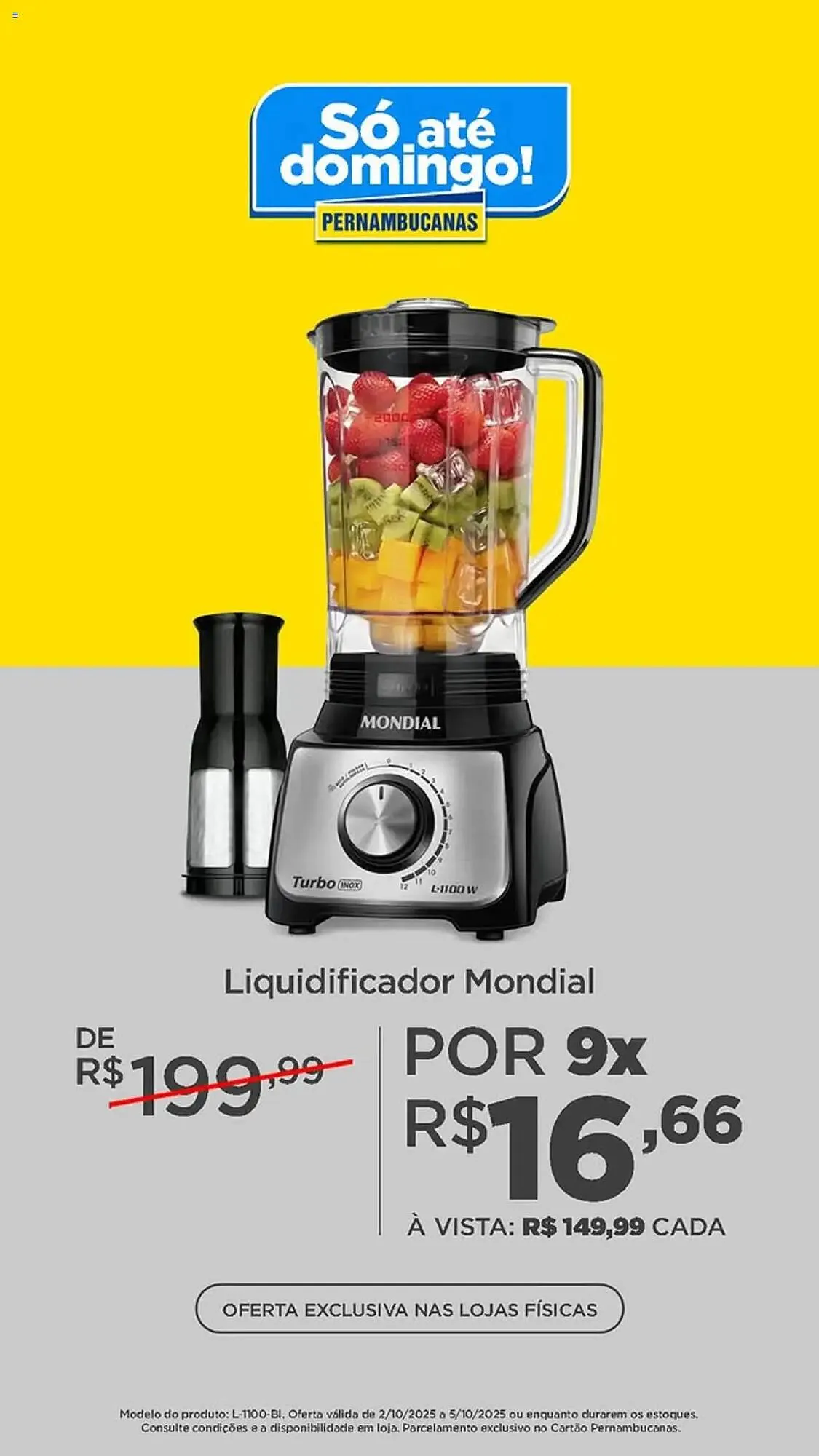 Encarte de Catálogo Pernambucanas 2 de outubro até 6 de outubro 2025 - Pagina 7