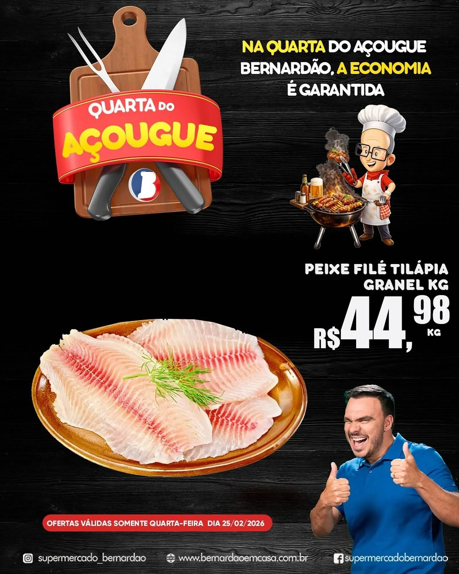 Encarte de Catálogo Supermercado Bernardão 25 de fevereiro até 25 de fevereiro 2026 - Pagina 5