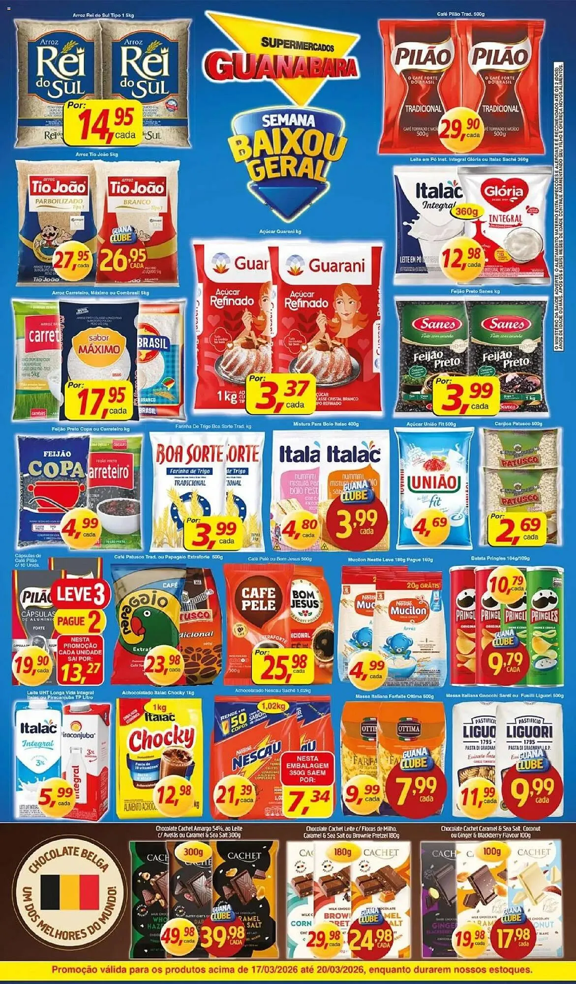 Encarte de Encarte Supermercados Guanabara 17 de março até 20 de março 2026 - Pagina 2