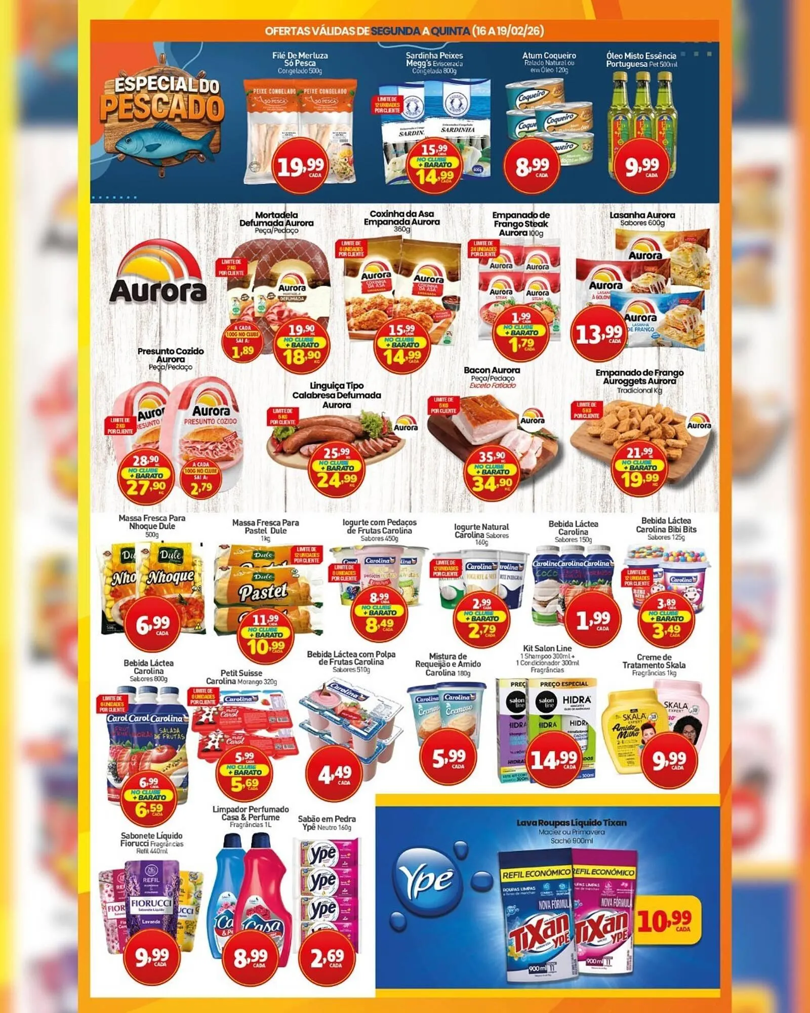 Encarte de Folheto Rede Bom Lugar 16 de fevereiro até 19 de fevereiro 2026 - Pagina 4