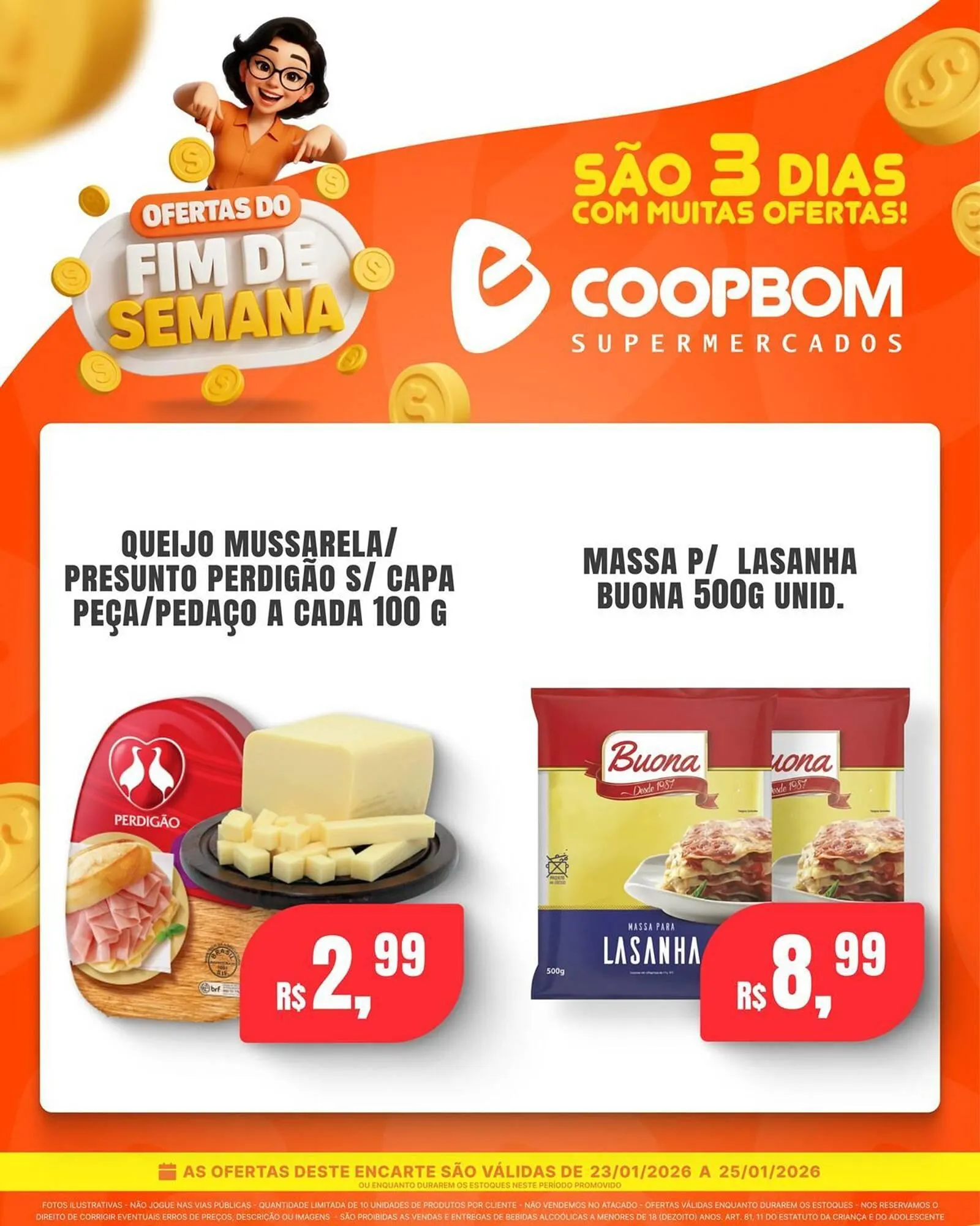 Encarte de Tabloide CoopBom 23 de janeiro até 25 de janeiro 2026 - Pagina 5