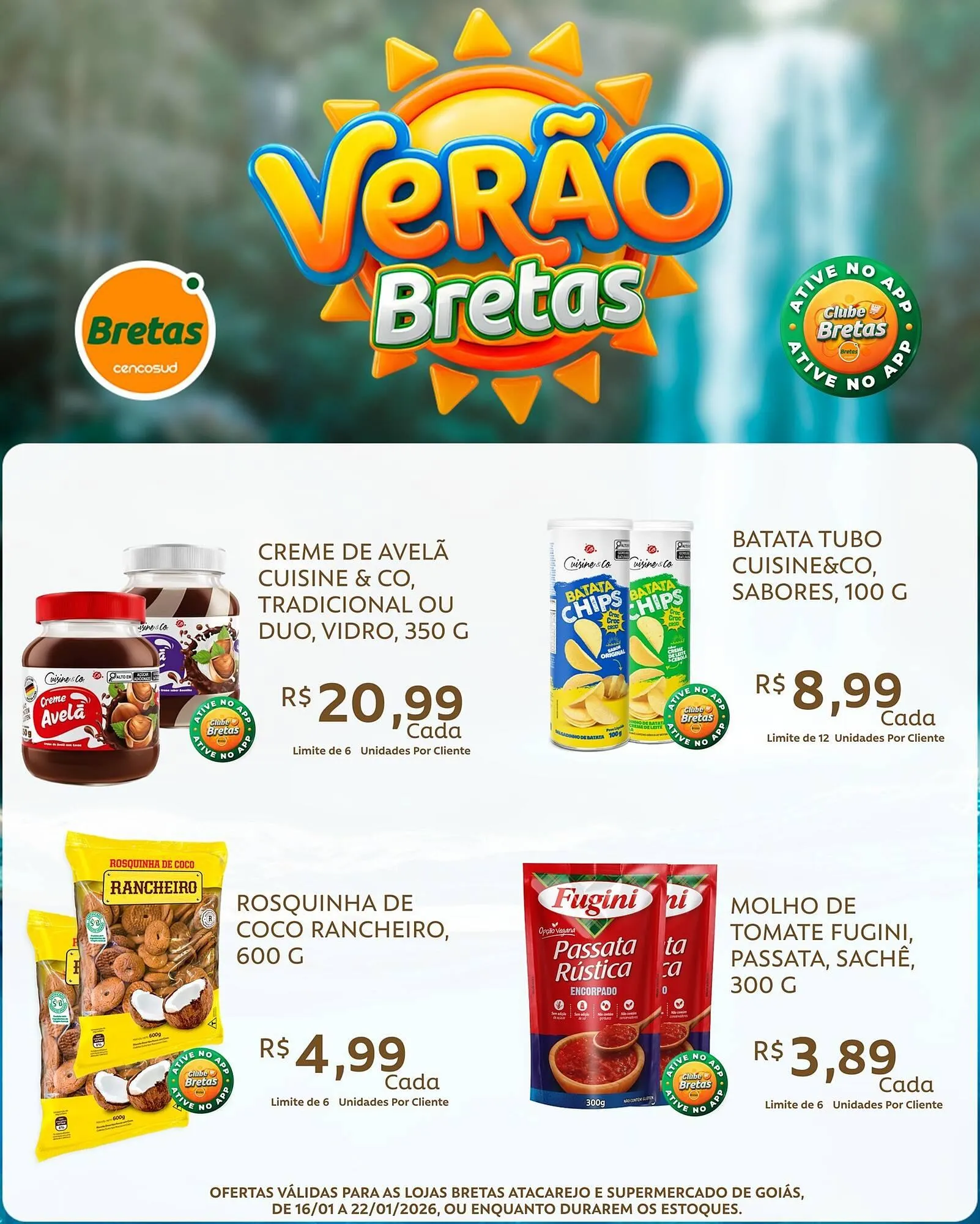 Encarte de Catálogo Supermercados Bretas 16 de janeiro até 22 de janeiro 2026 - Pagina 4