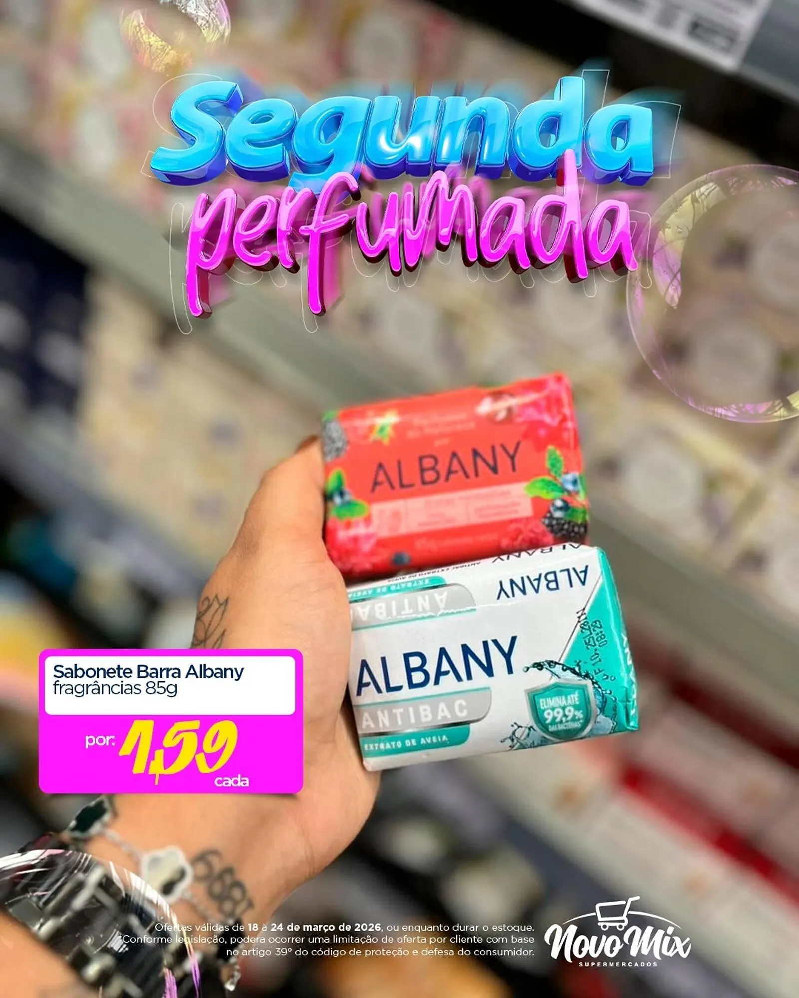 Encarte de Encarte Novo Mix 18 de março até 24 de março 2026 - Pagina 1