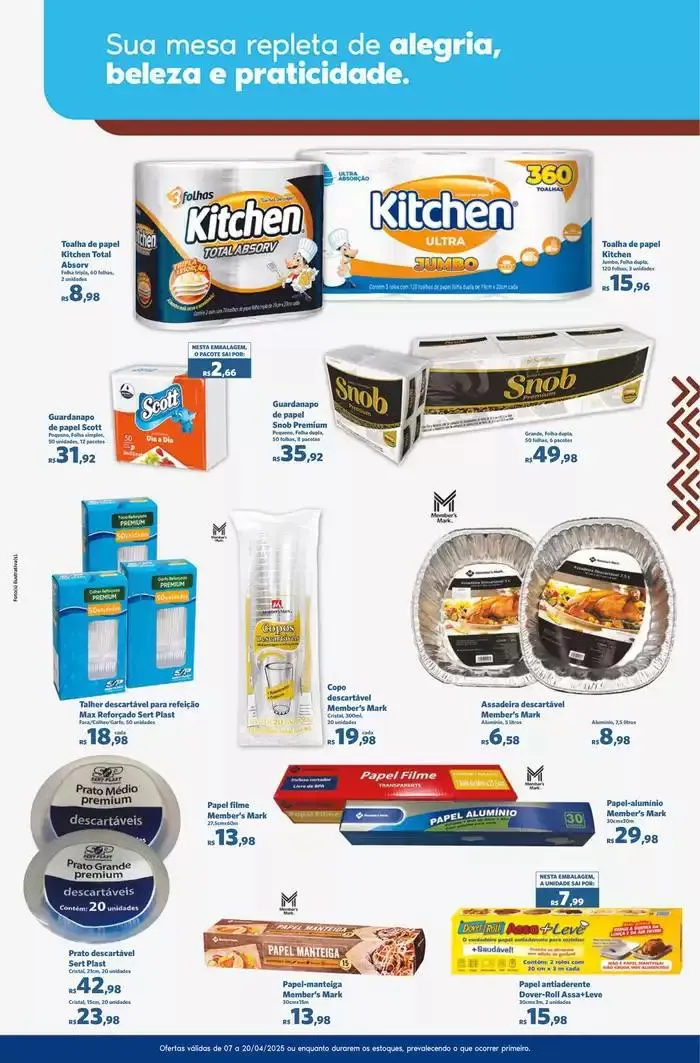 Encarte de Promoções especiais em andamento 7 de abril até 20 de abril 2025 - Pagina 9