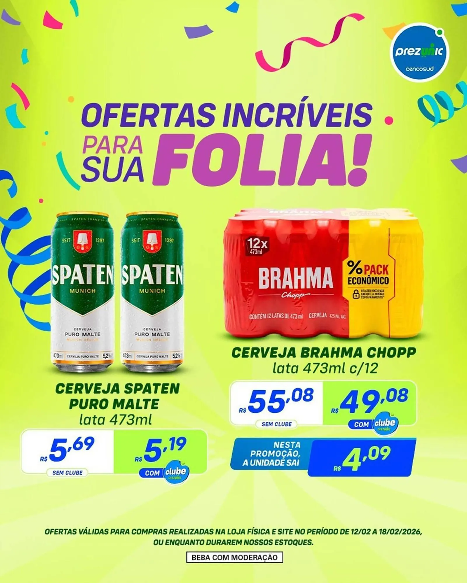 Encarte de Encarte Prezunic 12 de fevereiro até 18 de fevereiro 2026 - Pagina 2