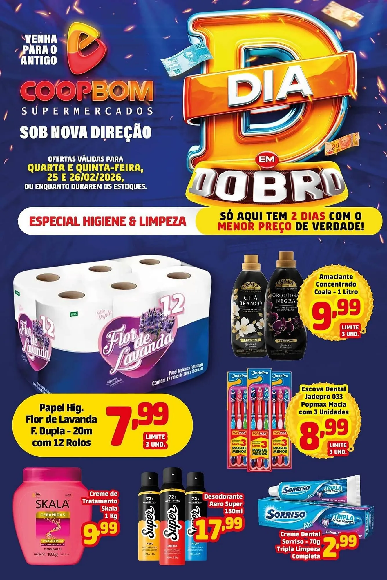 Encarte de Tabloide CoopBom 25 de fevereiro até 26 de fevereiro 2026 - Pagina 3