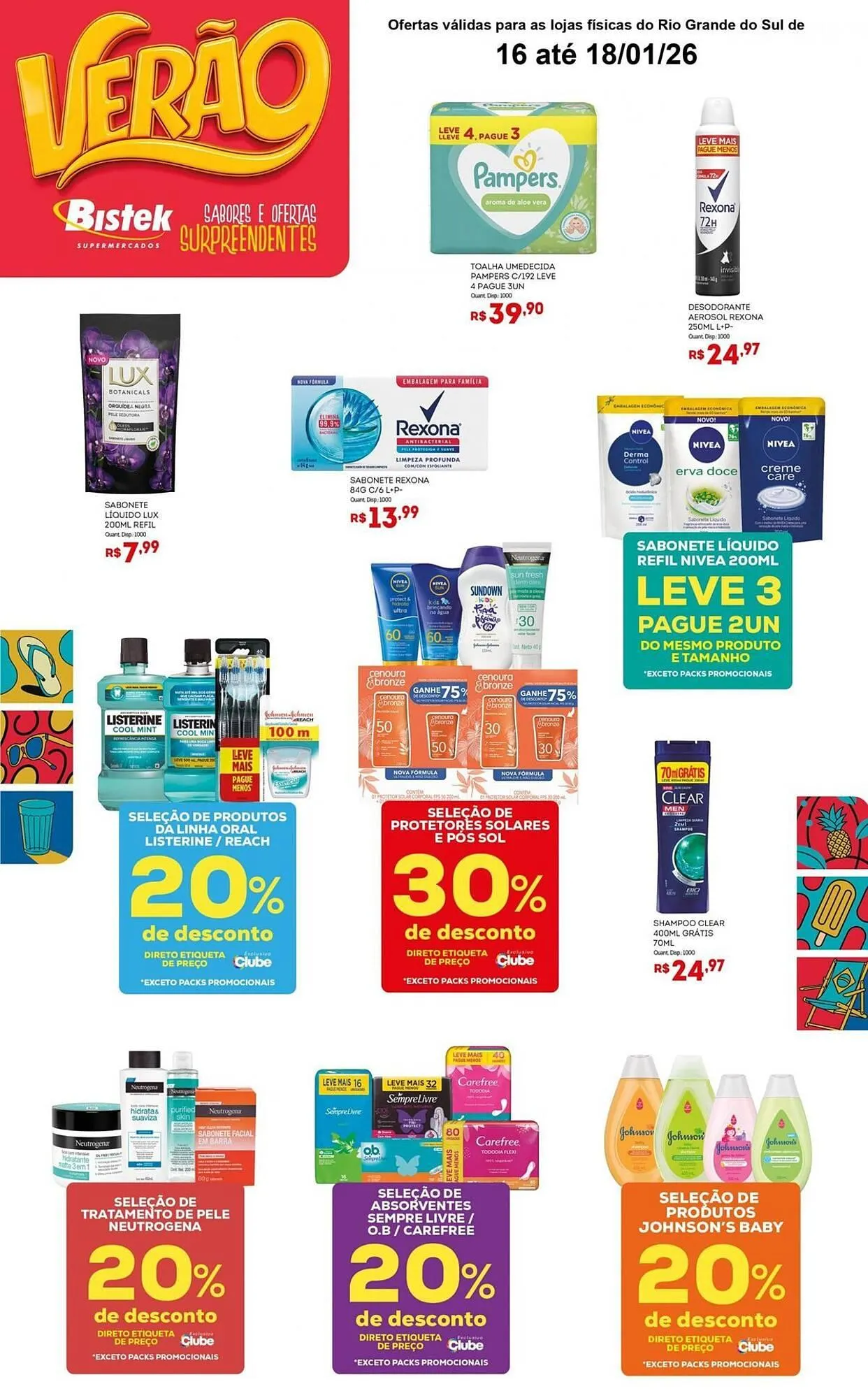 Encarte de Encarte Bistek Supermercados 16 de janeiro até 18 de janeiro 2026 - Pagina 3
