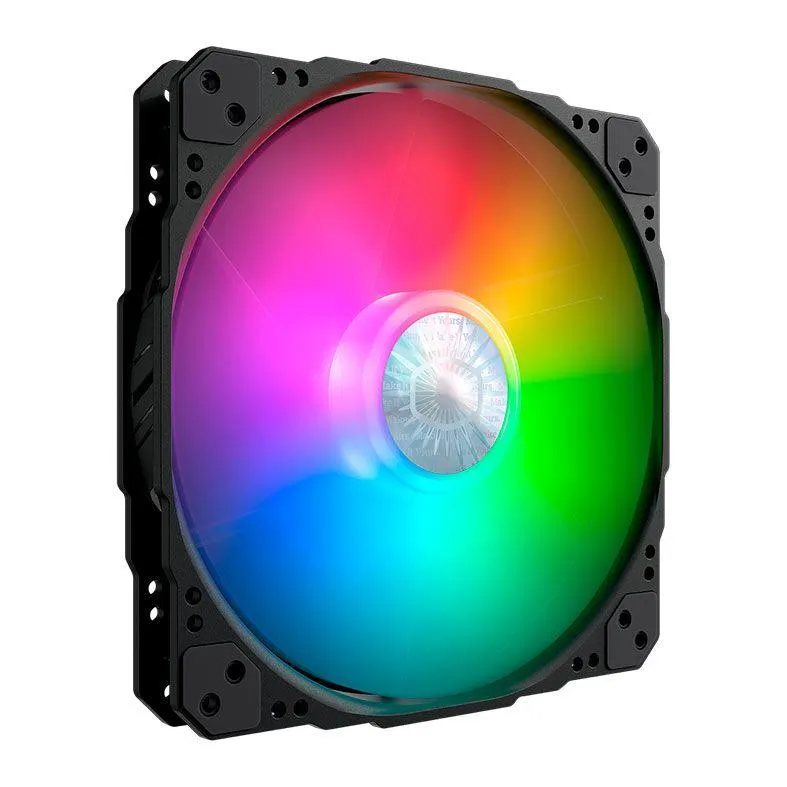 Ventoinha Cooler Master Sickleflow 200 ARGB, 200mm, Preto, MFX-B3DN-08NP2-R1