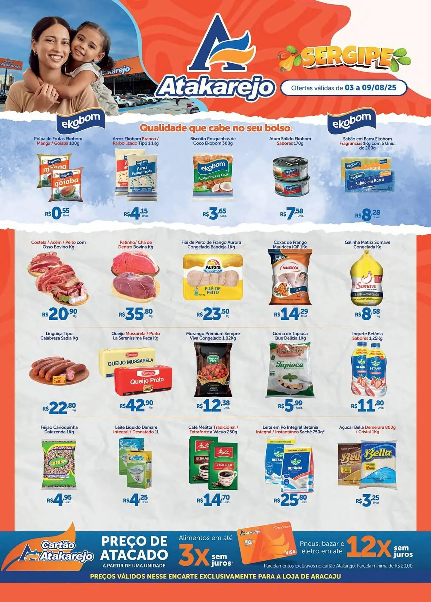 Encarte de Catálogo Atakarejo 3 de agosto até 9 de agosto 2025 - Pagina 1