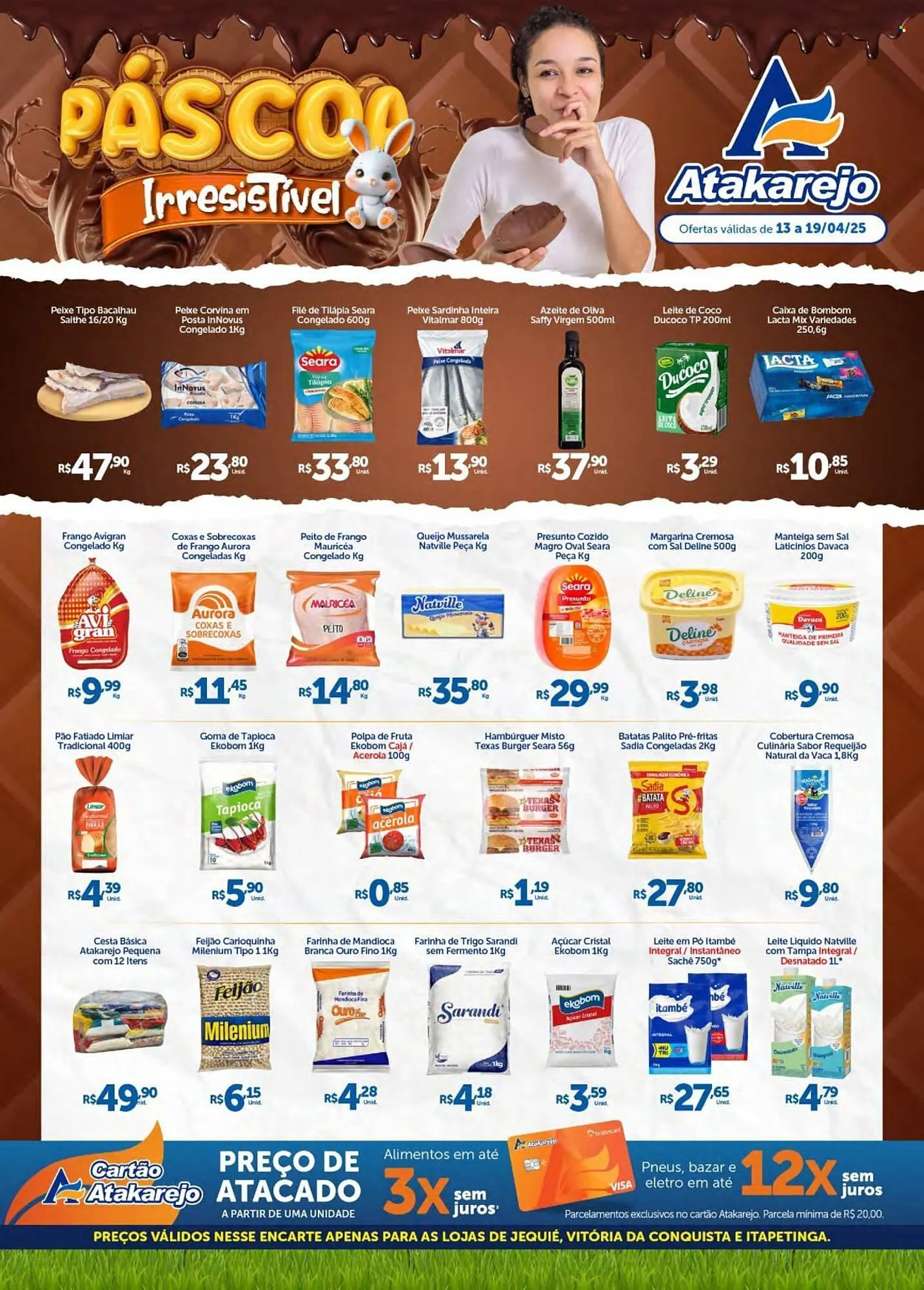 Encarte de Catálogo Atakarejo 13 de abril até 19 de abril 2025 - Pagina 1