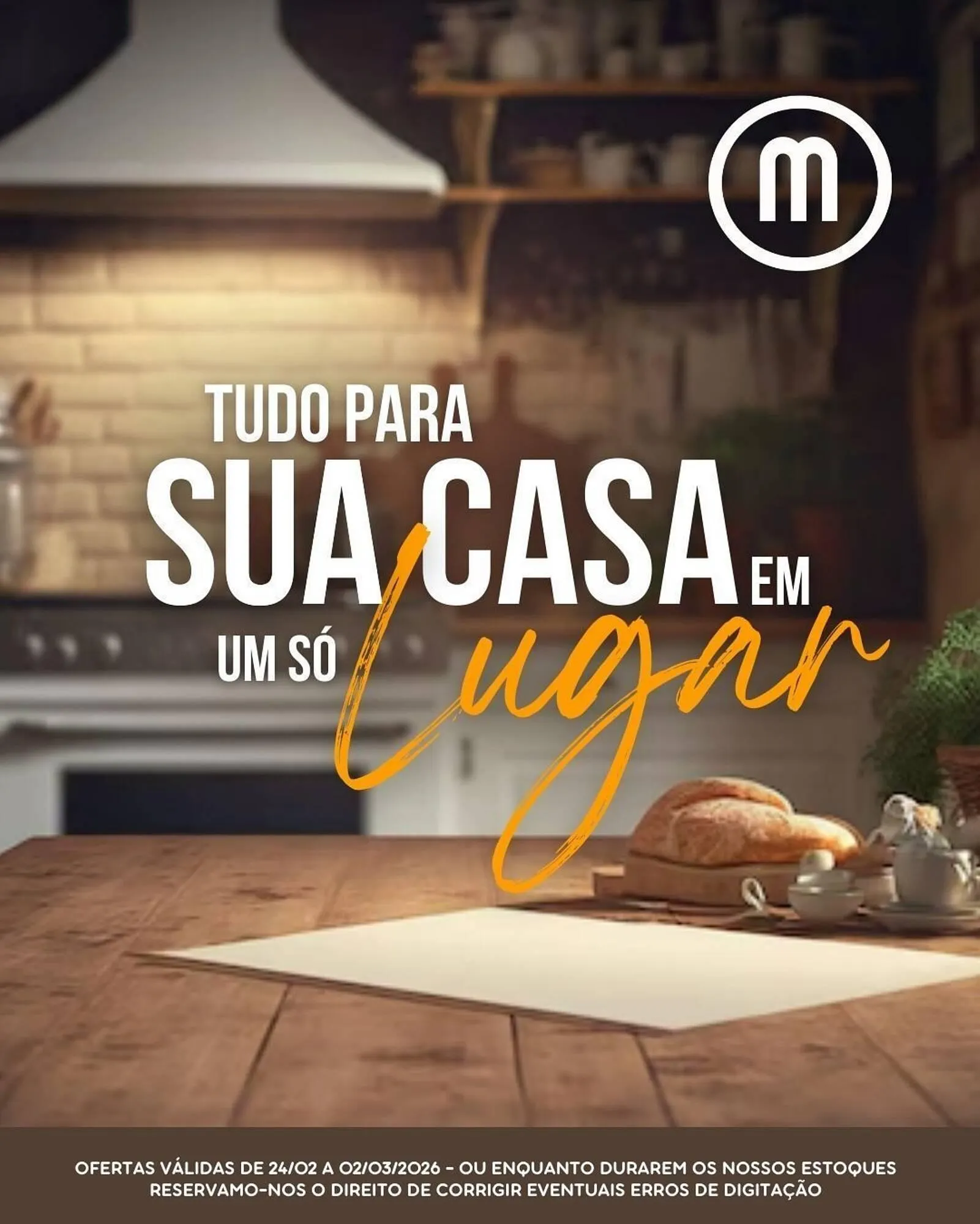 Encarte de Folheto Mercadão Atacadista 24 de fevereiro até 2 de março 2026 - Pagina 1