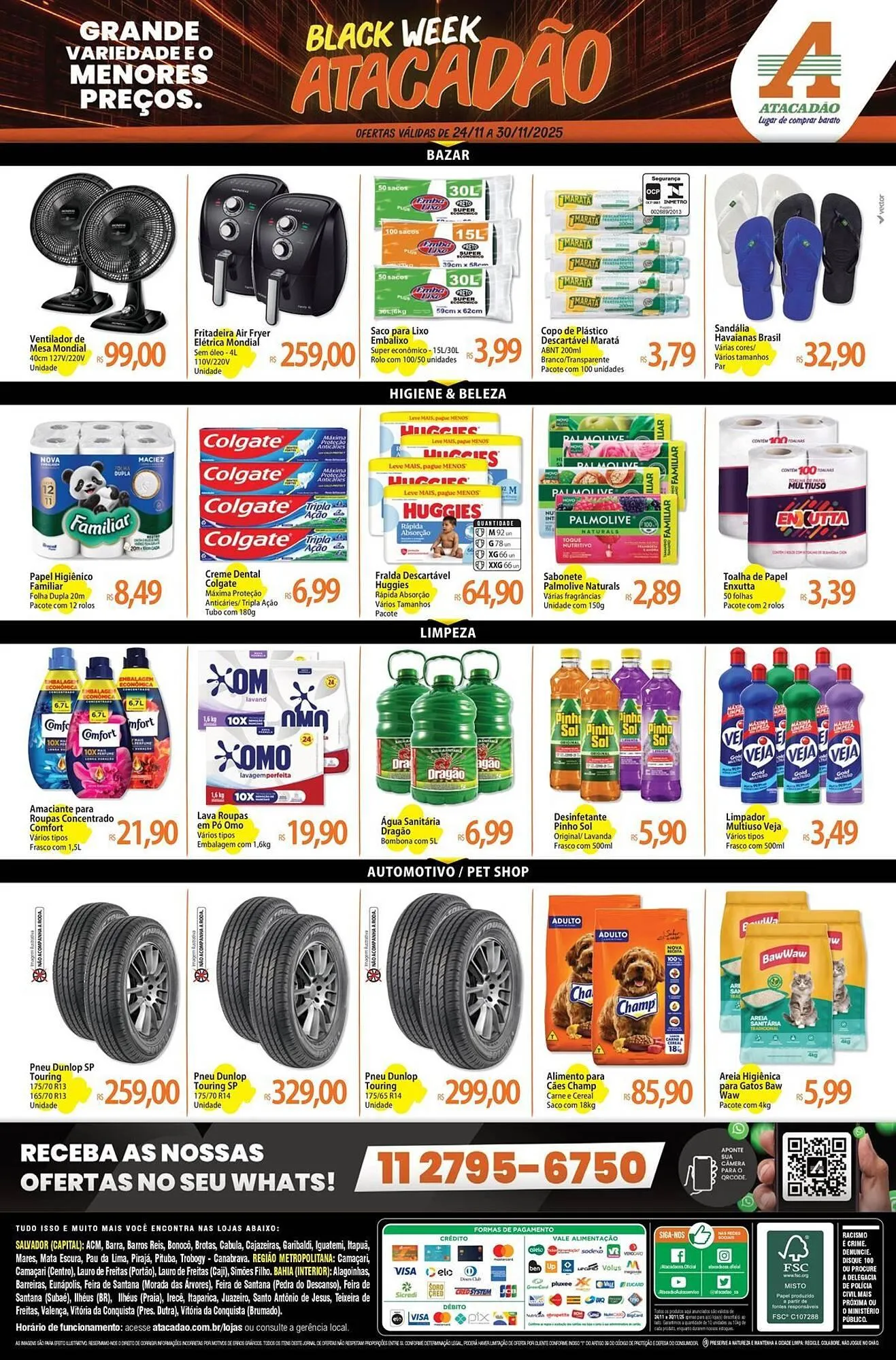 Encarte de Folheto Atacadão 24 de novembro até 30 de novembro 2025 - Pagina 4