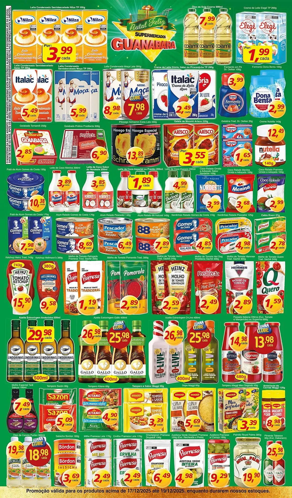Encarte de Encarte Supermercados Guanabara 17 de dezembro até 19 de dezembro 2025 - Pagina 3