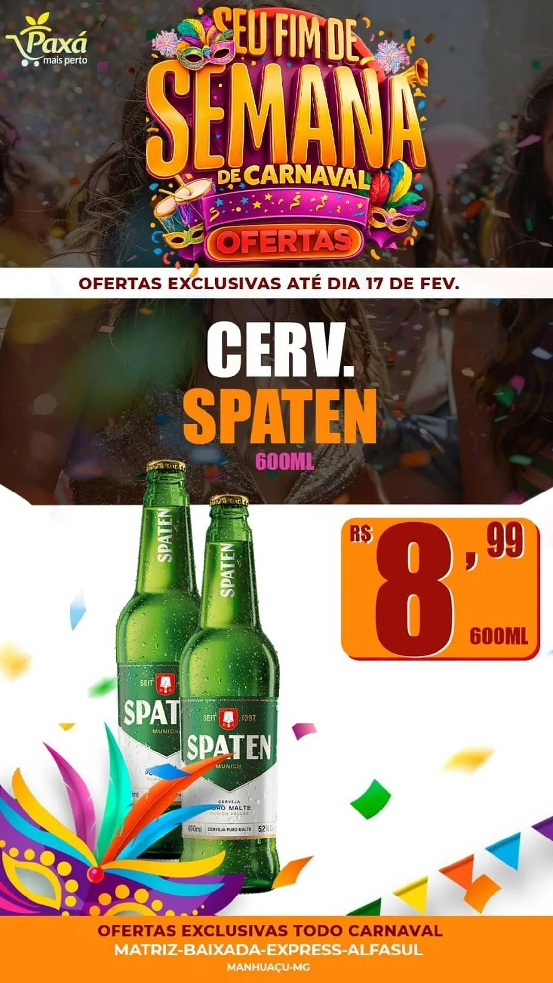 Encarte de Catálogo Paxá Supermercados 13 de fevereiro até 17 de fevereiro 2026 - Pagina 6