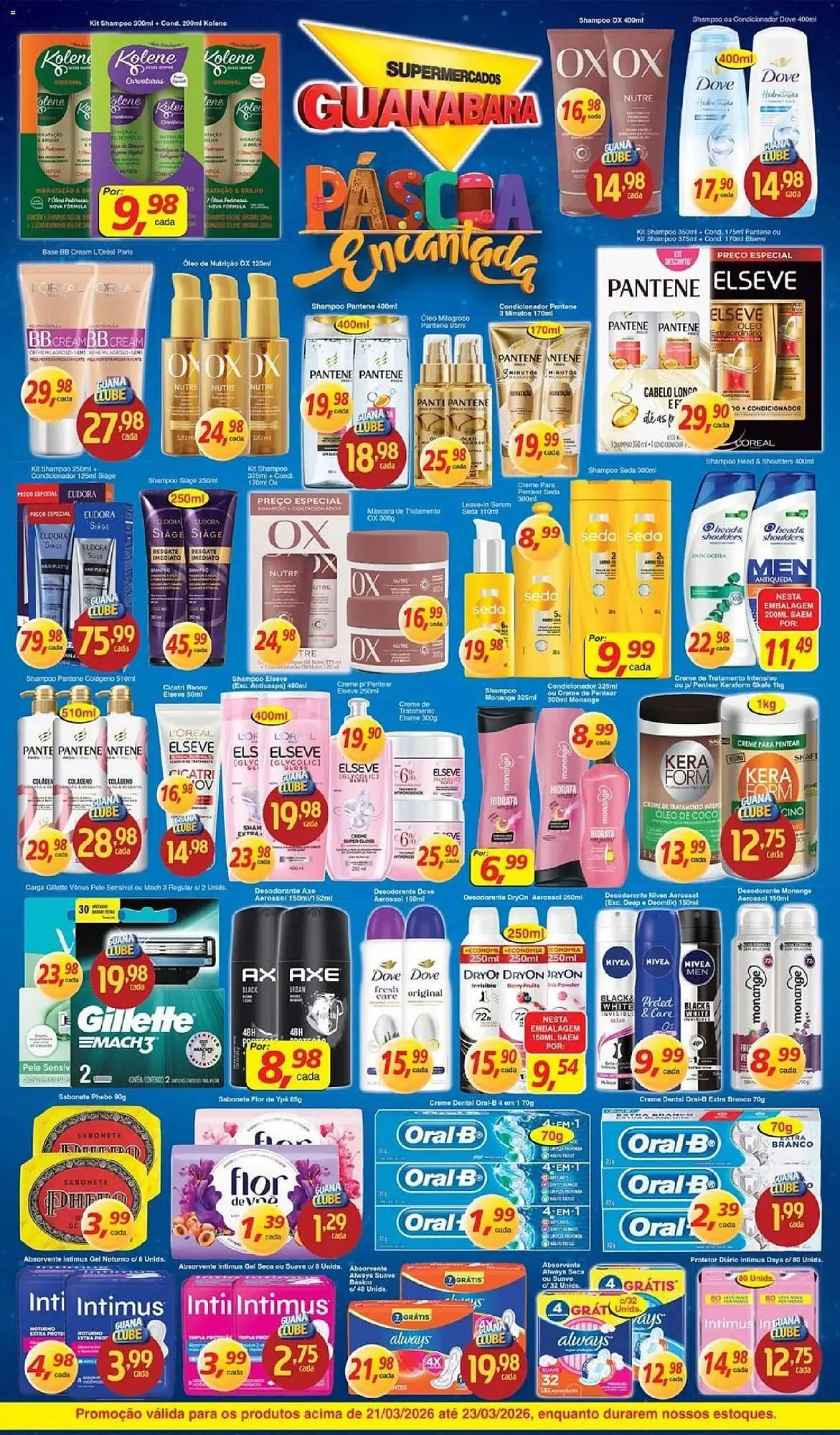 Encarte de Encarte Supermercados Guanabara 21 de março até 23 de março 2026 - Pagina 8