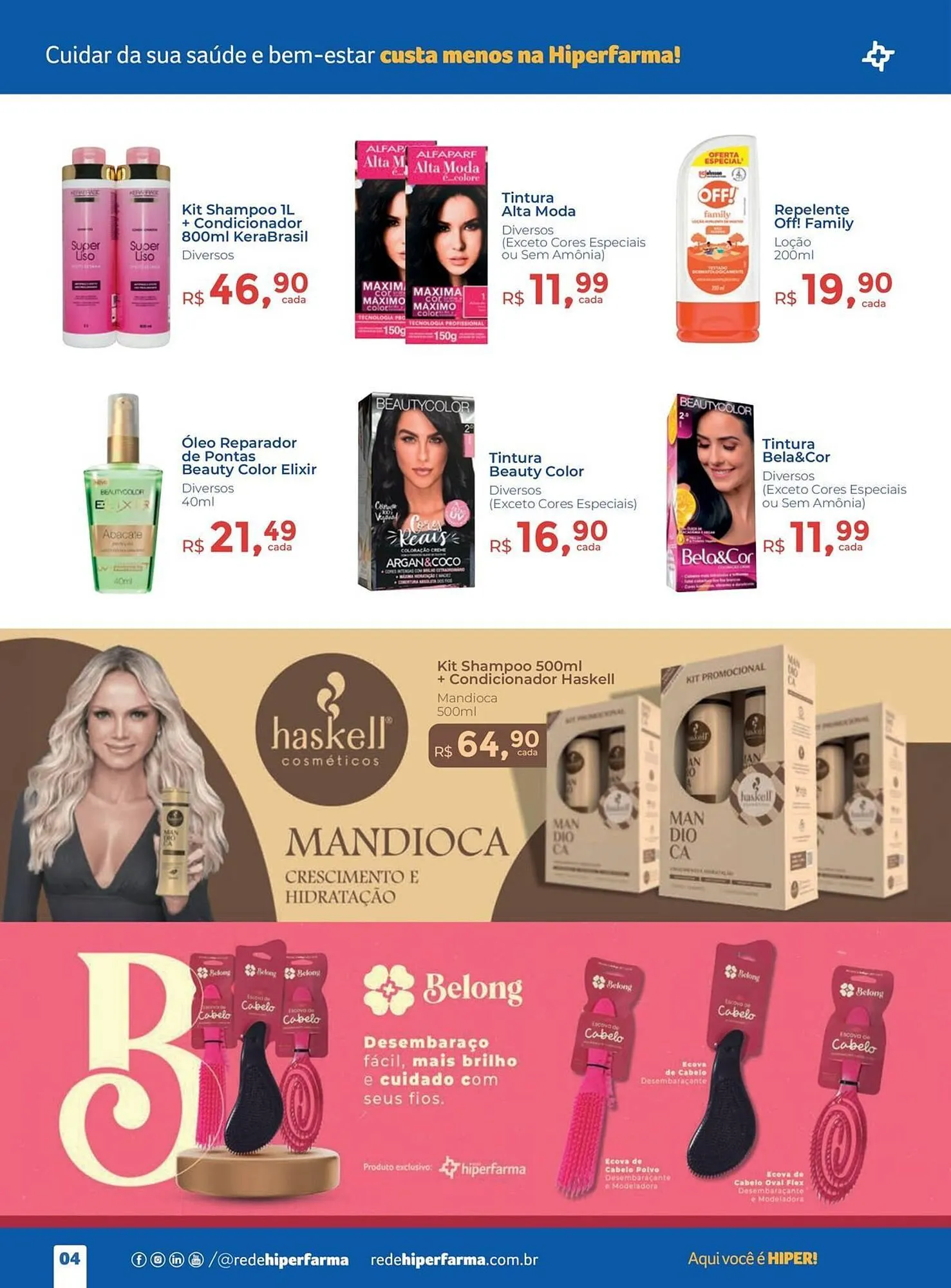 Encarte de Catálogo Hiper Farma 5 de julho até 4 de agosto 2025 - Pagina 4