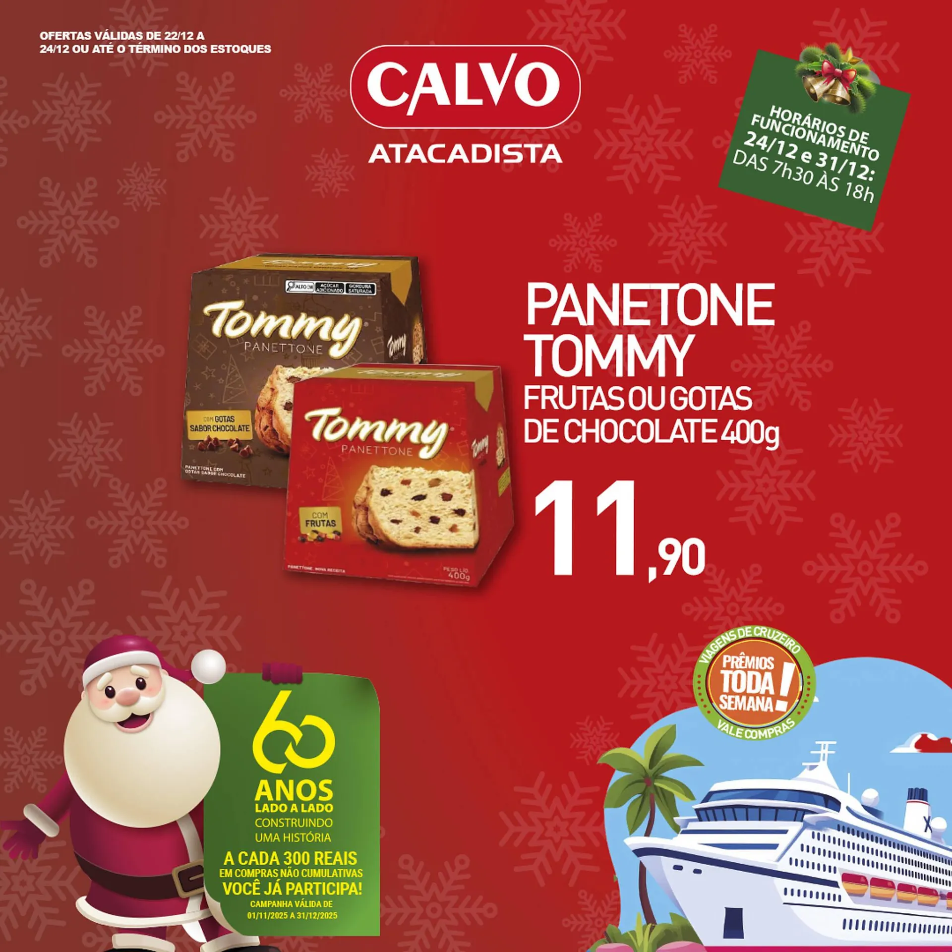 Encarte de Folheto Calvo Atacadista 23 de dezembro até 24 de dezembro 2025 - Pagina 3