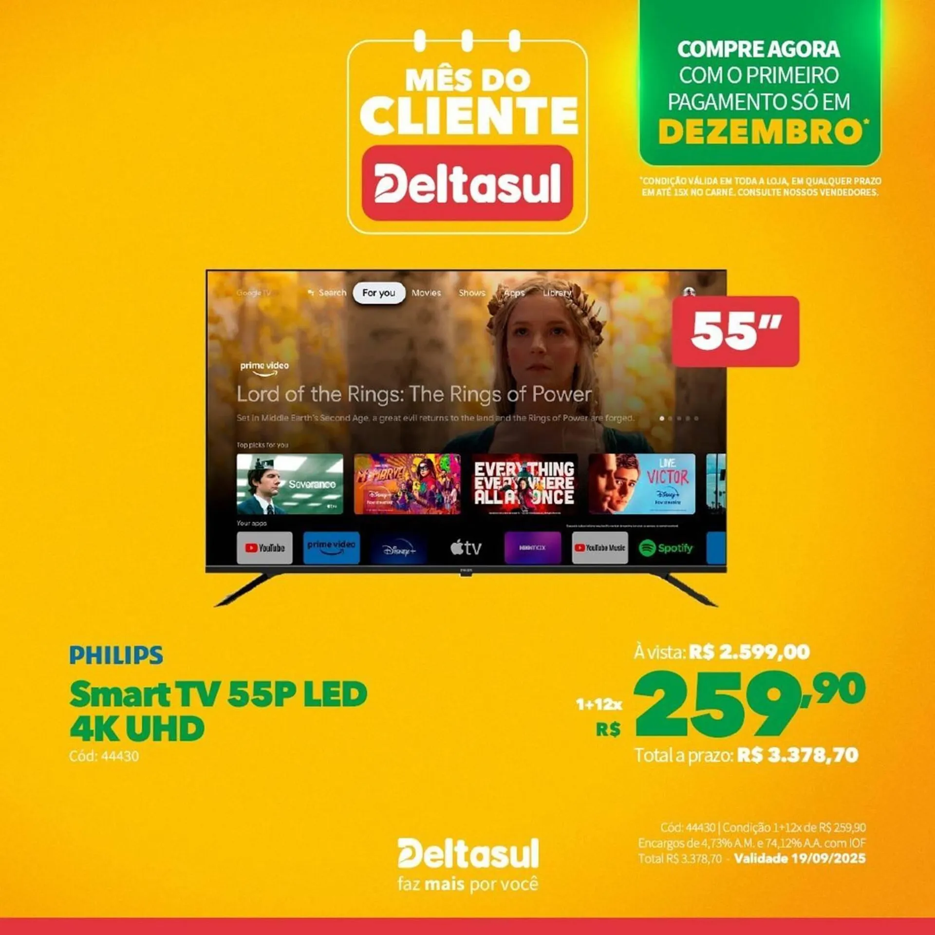 Encarte de Folheto Deltasul 11 de setembro até 19 de setembro 2025 - Pagina 1