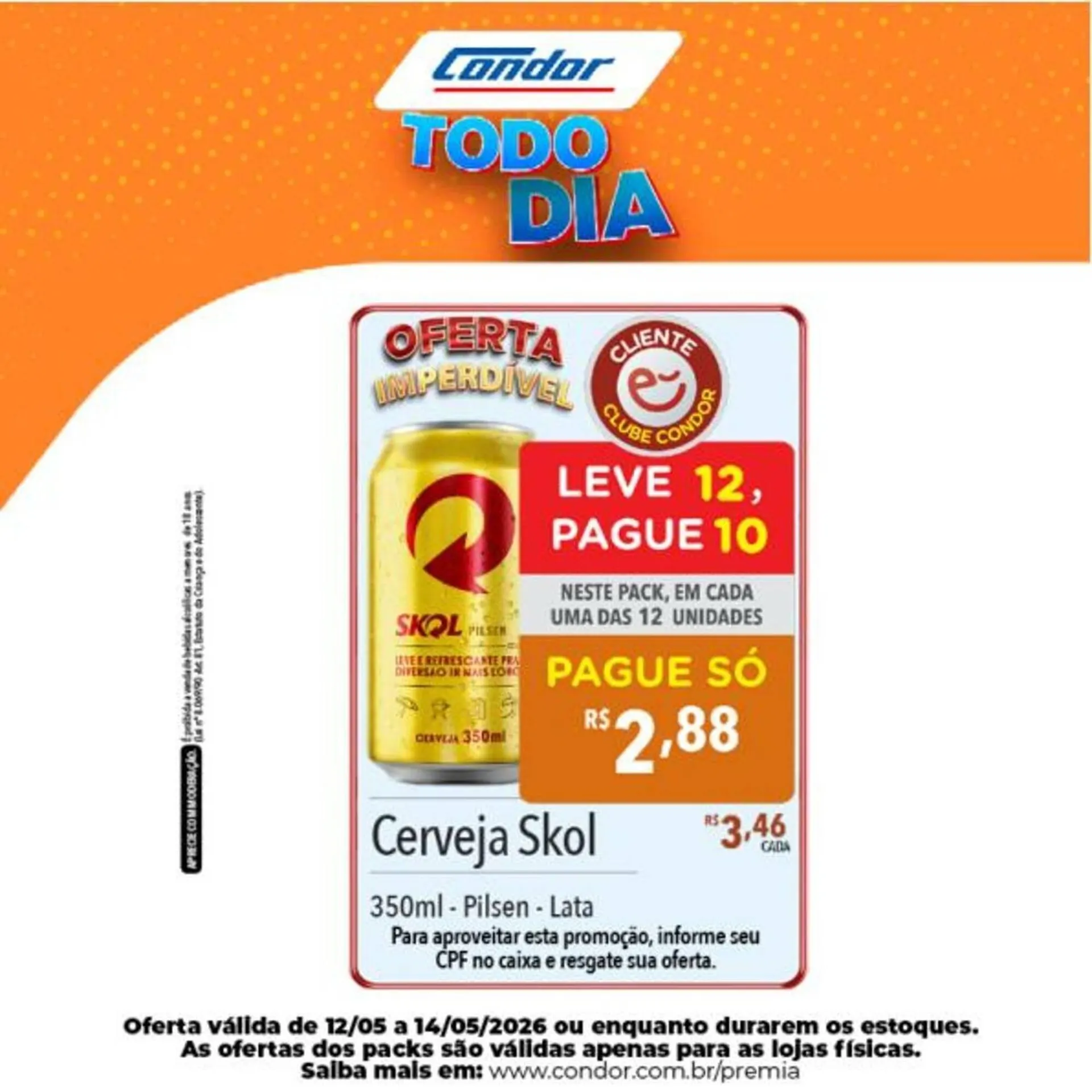 Encarte de Catálogo Supermercados Condor 12 de maio até 14 de maio 2026 - Pagina 3