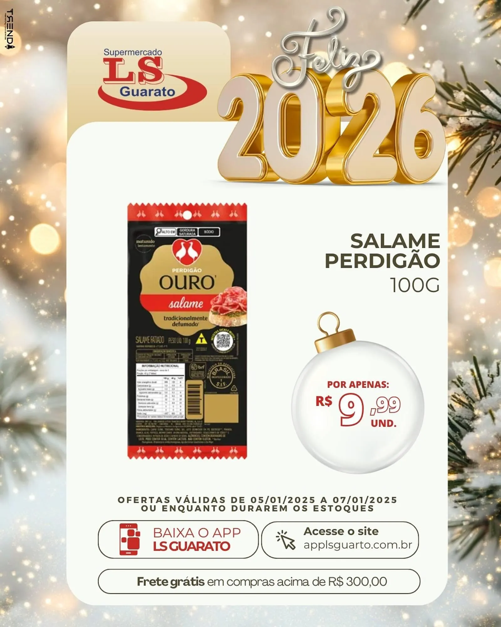 Encarte de Catálogo Supermercado LS Guarato 5 de janeiro até 7 de janeiro 2026 - Pagina 5