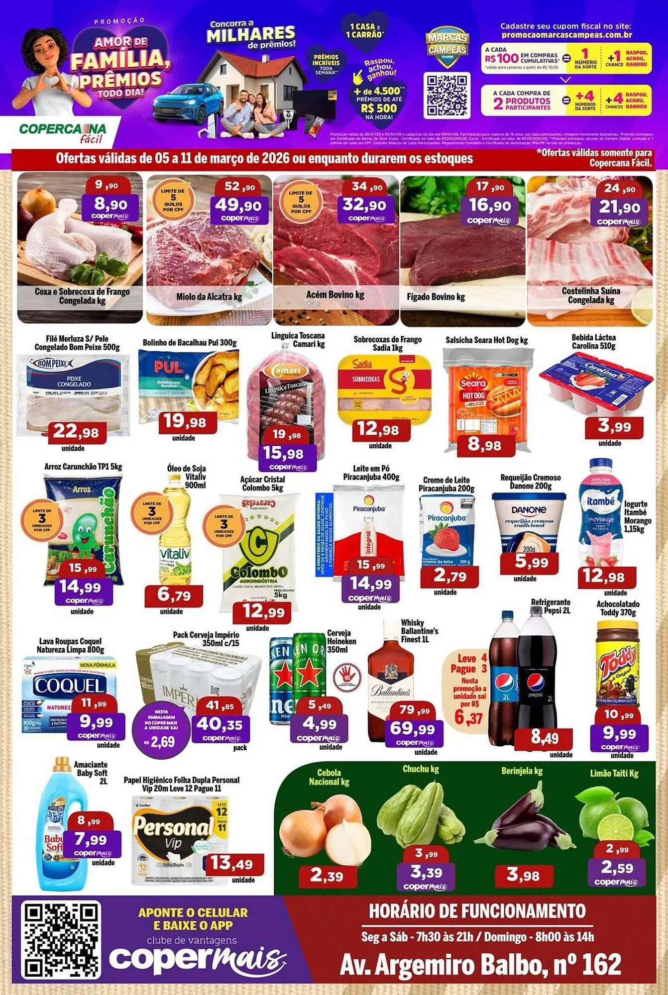 Encarte de Tabloide Copercana 5 de março até 11 de março 2026 - Pagina 1