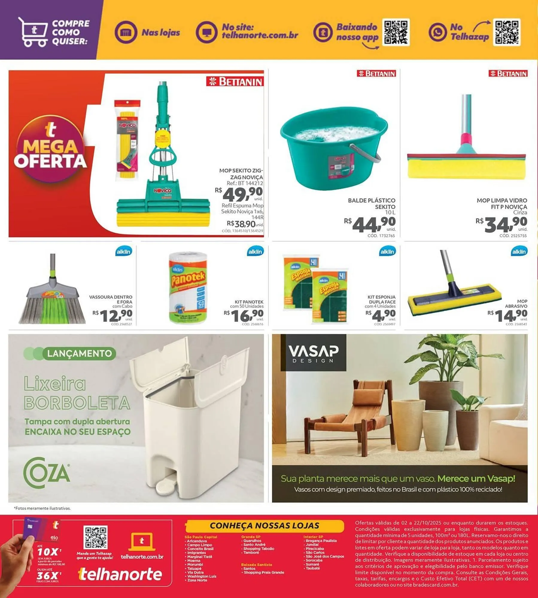 Encarte de Catálogo Telhanorte 2 de outubro até 22 de outubro 2025 - Pagina 16