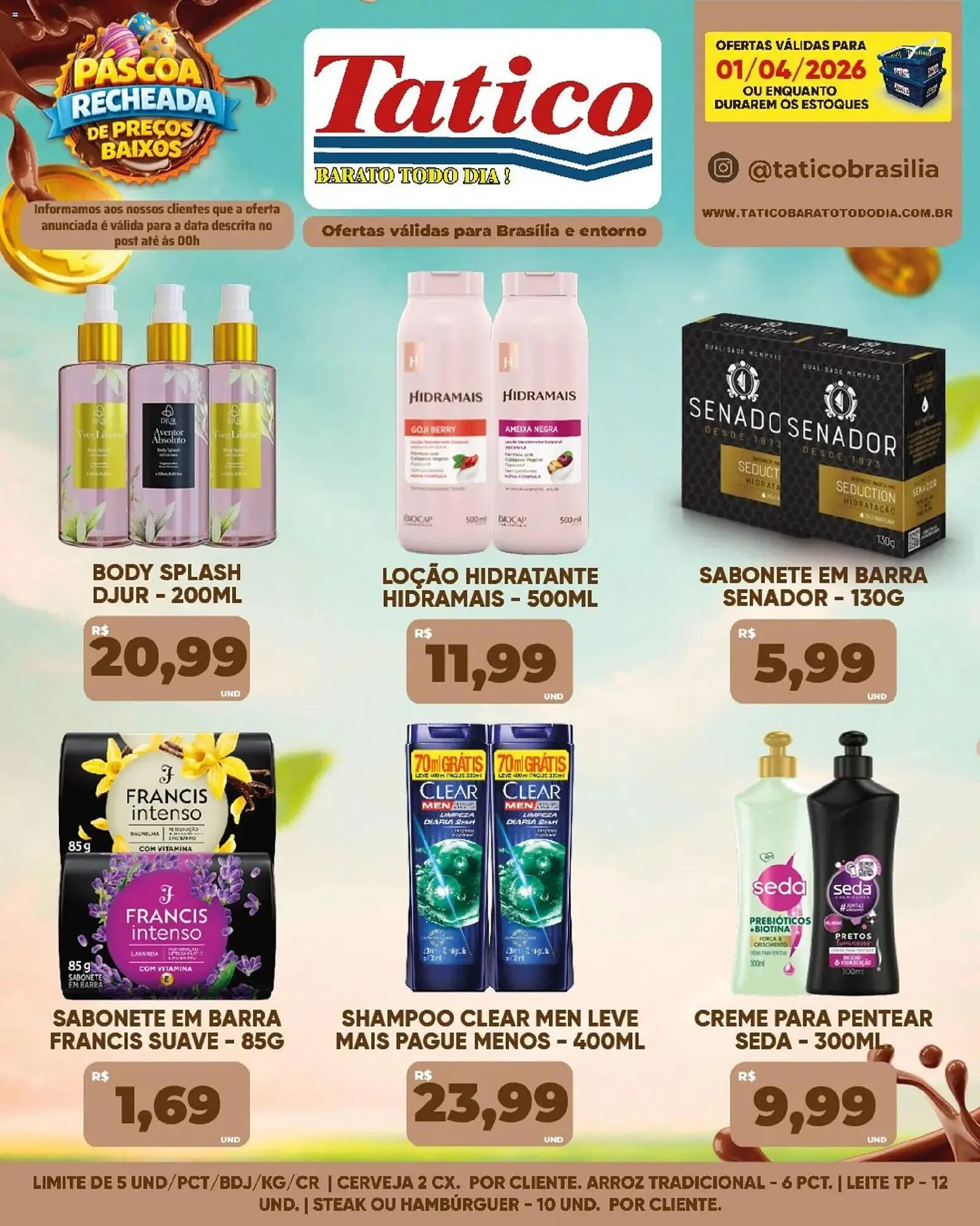 Encarte de Tabloide Tatico 2 de abril até 5 de abril 2026 - Pagina 33