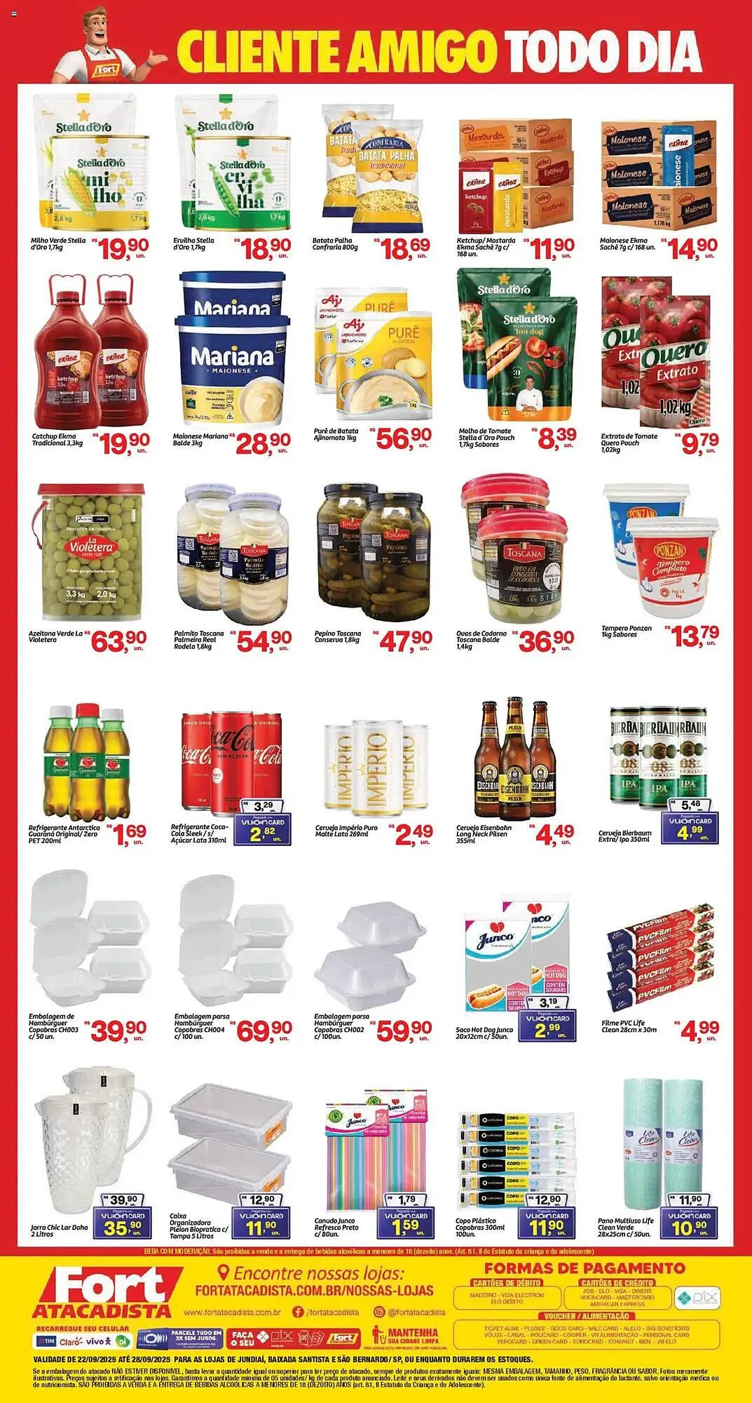 Encarte de Tabloide Fort Atacadista 22 de setembro até 28 de setembro 2025 - Pagina 2