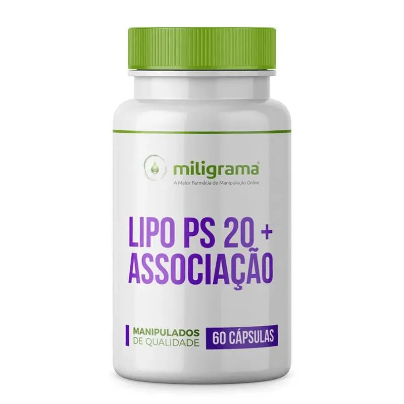 Lipo PS 20 + Associação 60 cápsulas