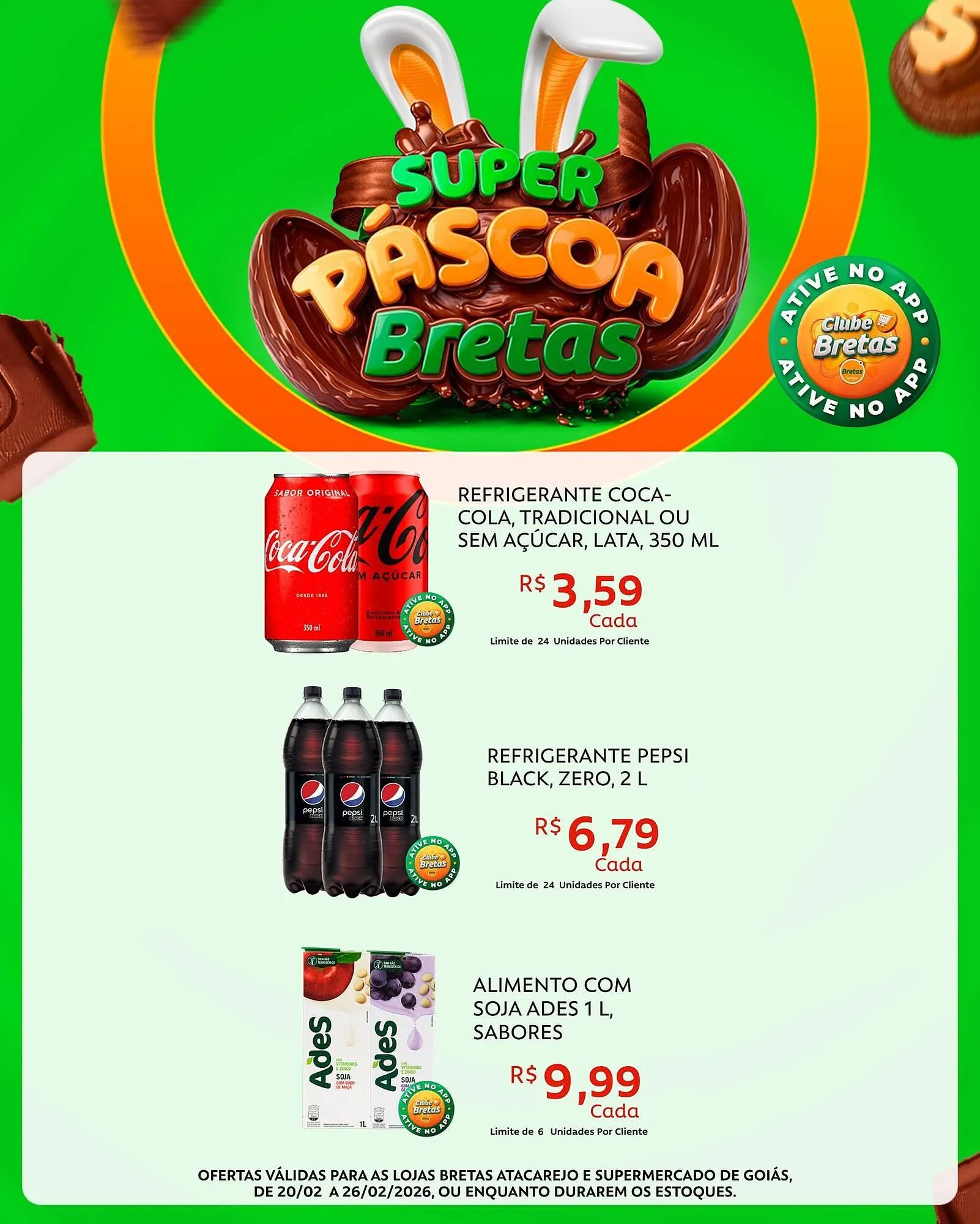 Encarte de Catálogo Supermercados Bretas 21 de fevereiro até 26 de fevereiro 2026 - Pagina 5