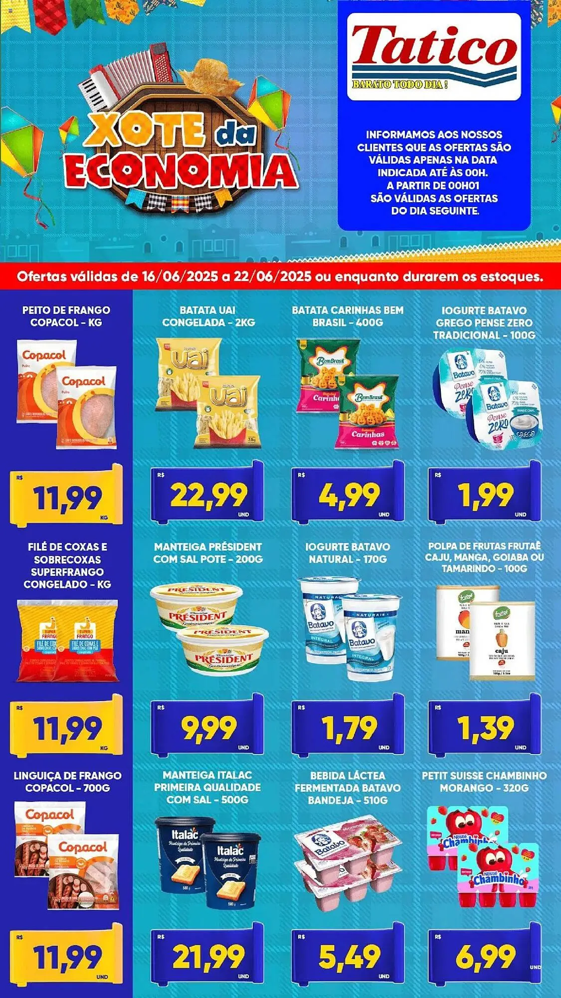 Encarte de Catálogo Tatico 16 de junho até 23 de junho 2025 - Pagina 1