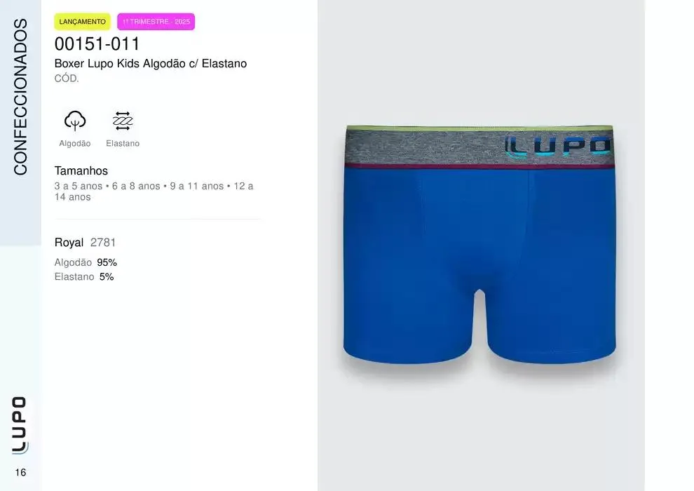 Encarte de Catálogo Underwear Kids 27 de fevereiro até 30 de junho 2025 - Pagina 17