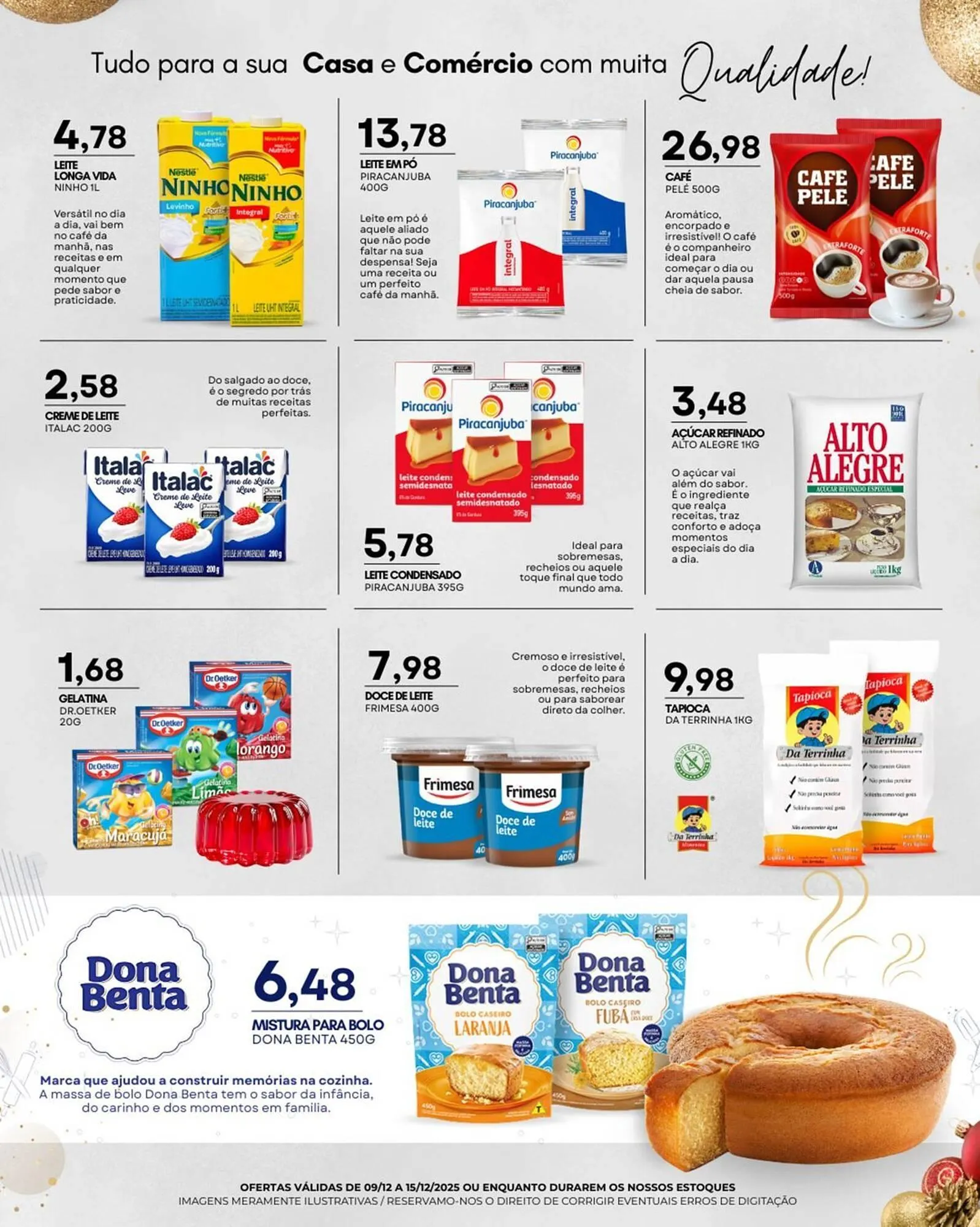 Encarte de Folheto Mercadão Atacadista 9 de dezembro até 15 de dezembro 2025 - Pagina 10