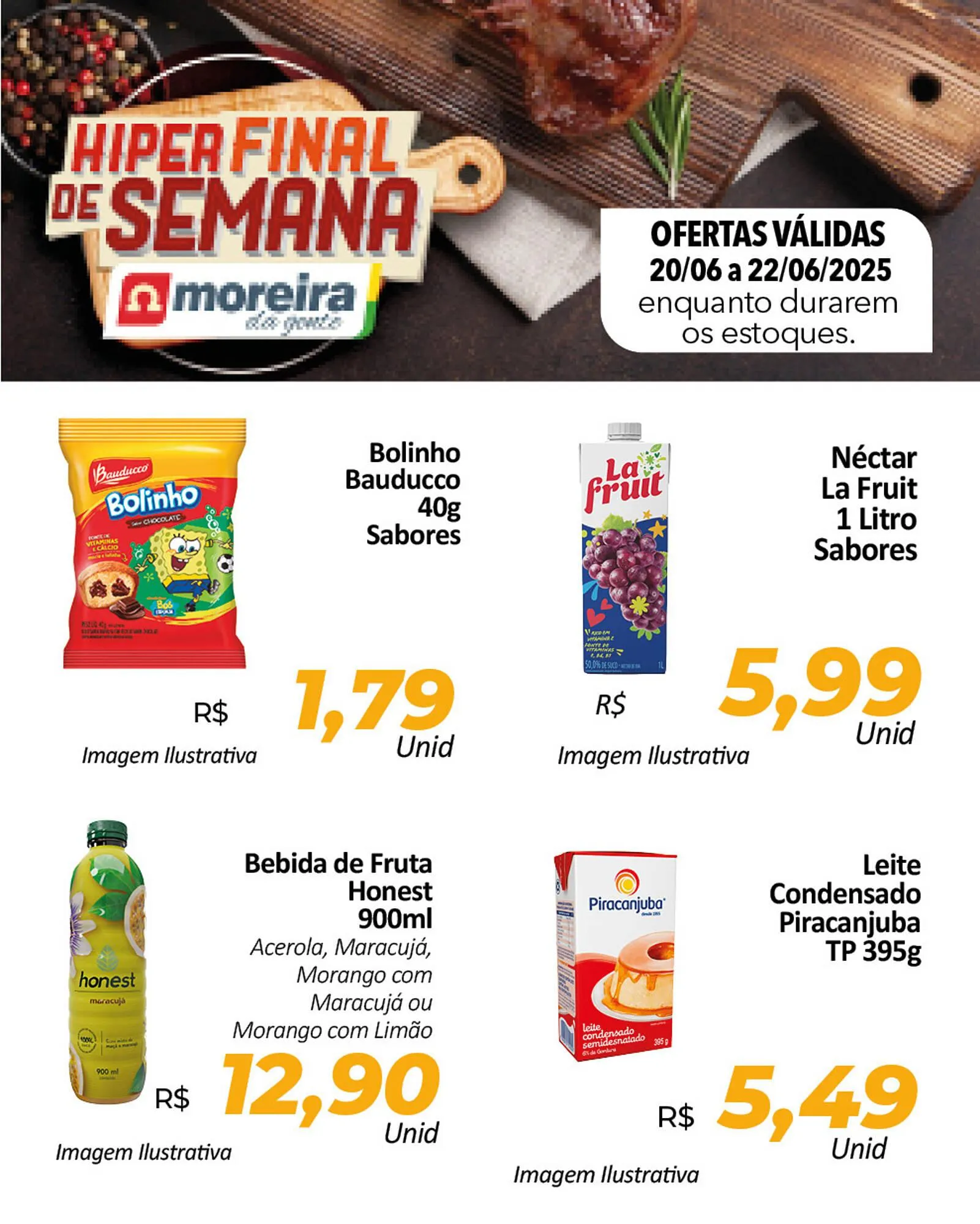 Encarte de Catálogo Hiper Moreira 20 de junho até 22 de junho 2025 - Pagina 4